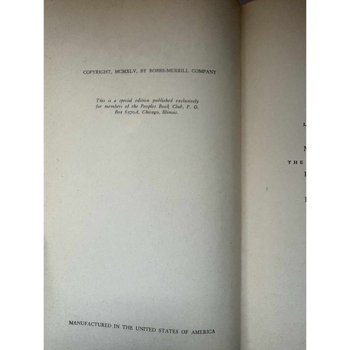 Behold Your King By Florence Marvyne Bauer Hardcover Illustrated 1944 Dust Jacket - Humphrey's Book Den