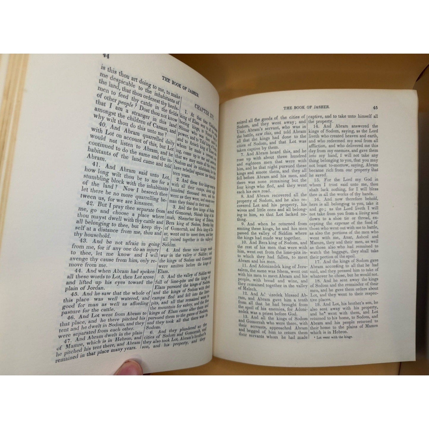 Book of Jasher 1840 Noah & Gould — Covenant People Reprint — PB Religious - Humphrey's Book Den