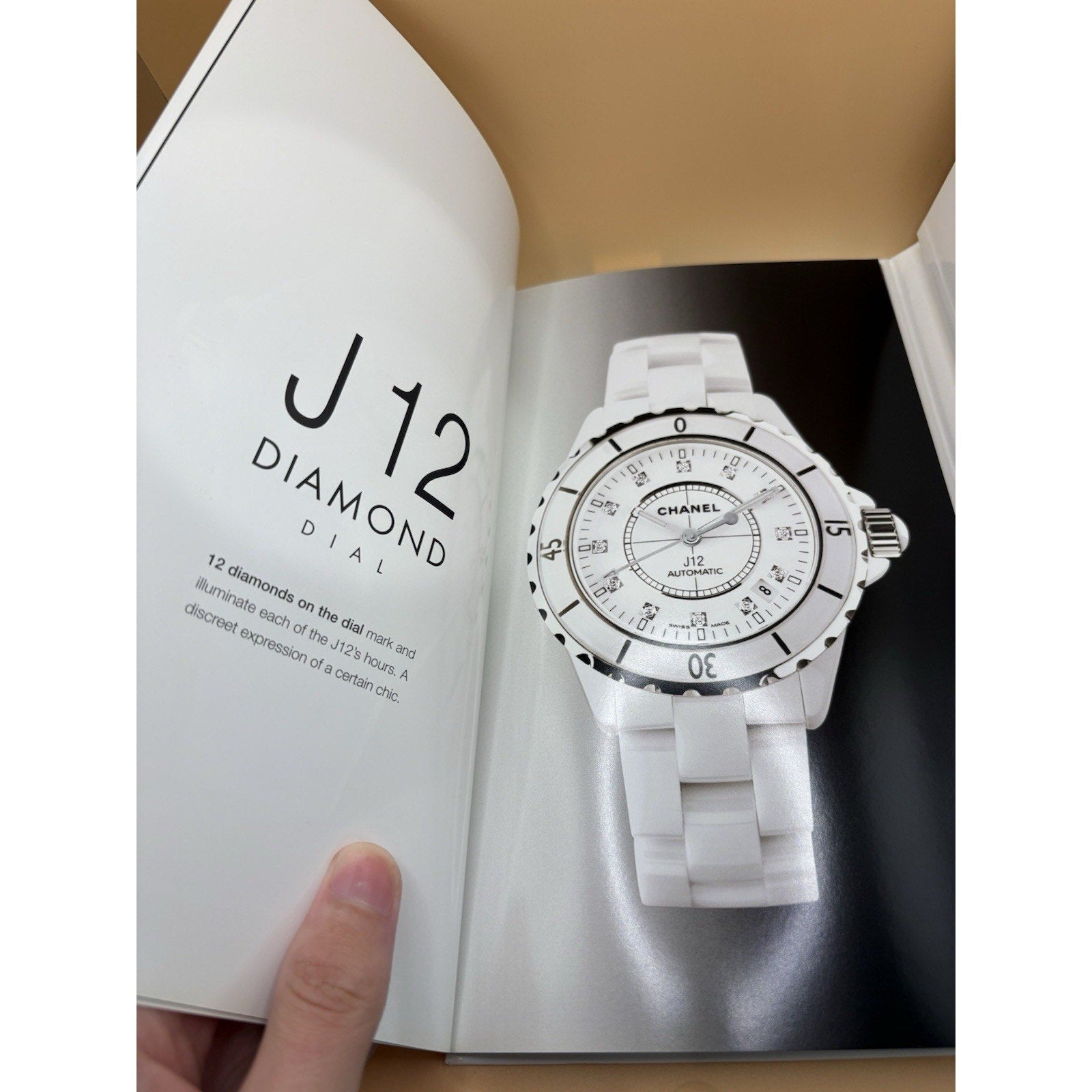 CHANEL J12 Watch Collection Hardcover Book Catalog Luxury Brand 2007 - Humphrey's Book Den