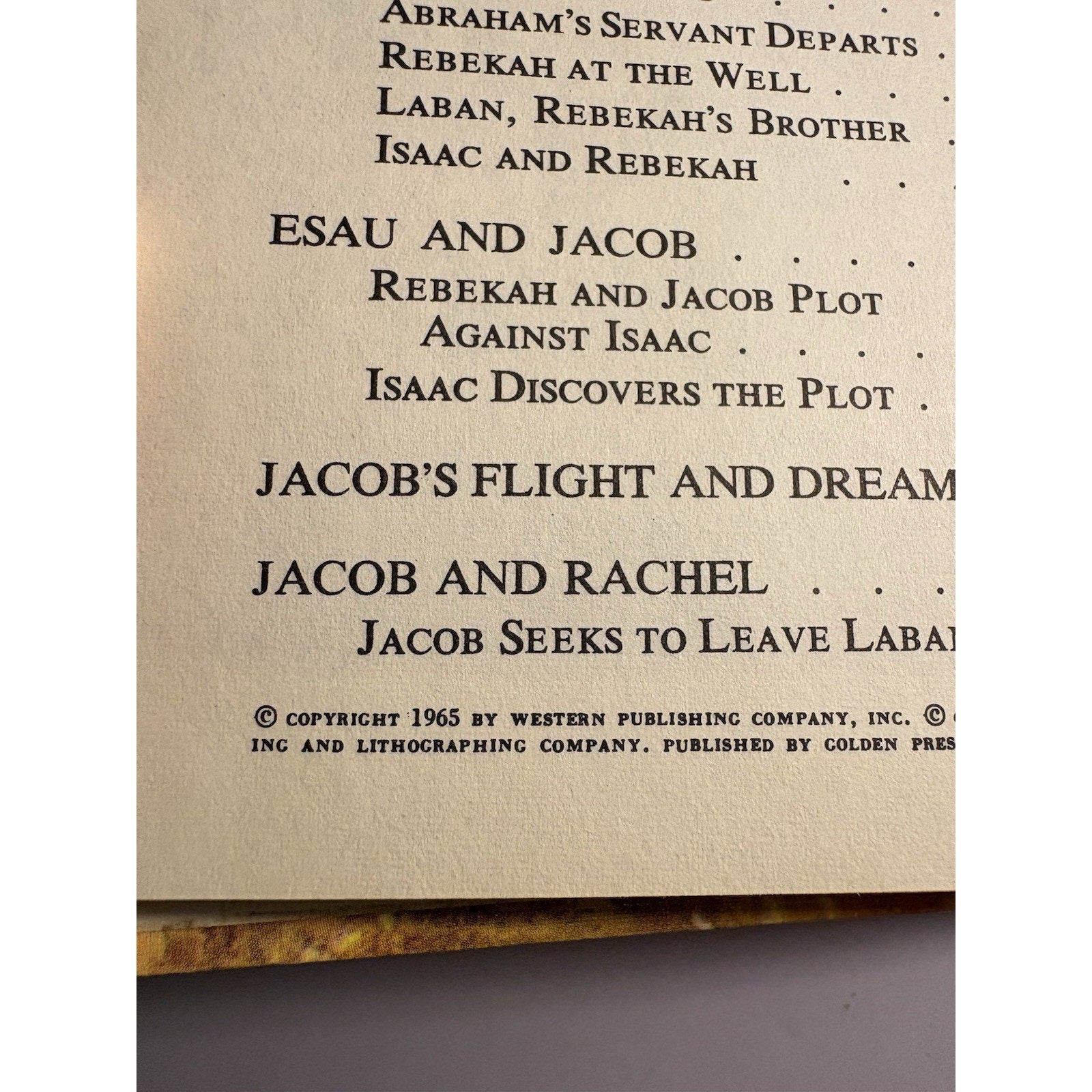 Children’s Bible Golden Press 1965 Hardcover Old New Testament Illustrated - Humphrey's Book Den