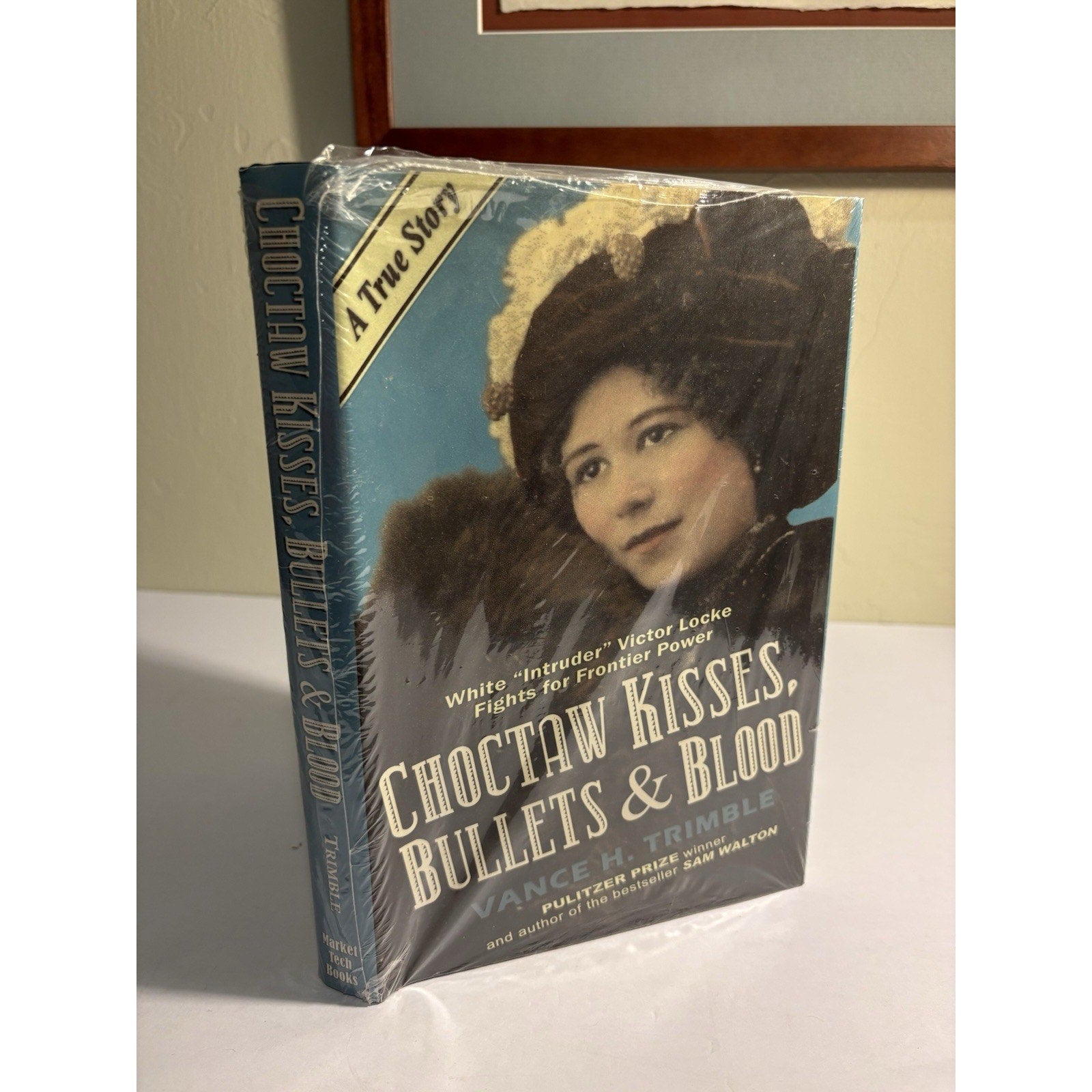 Choctaw Kisses, Bullets & Blood | Vance H. Trimble | SIGNED 1st Ed HC - Humphrey's Book Den