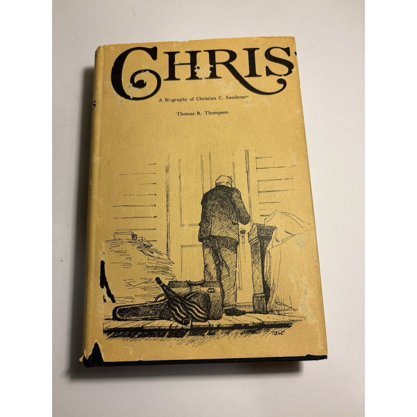Chris: Biography of Christian C. Sanderson Signed by Author 1973 HC - Humphrey's Book Den