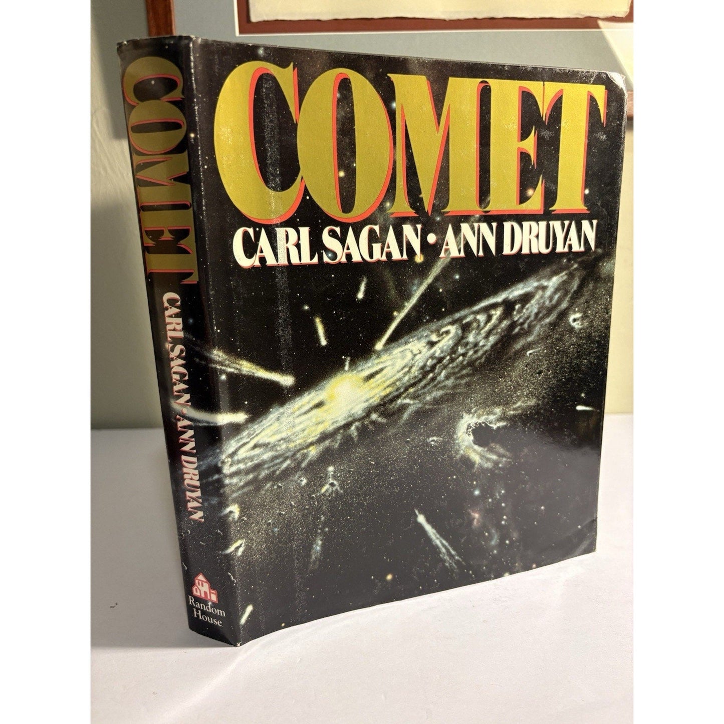 Comet Carl Sagan Ann Druyan 1985 First Edition/First Print HC DJ Random House - Humphrey's Book Den