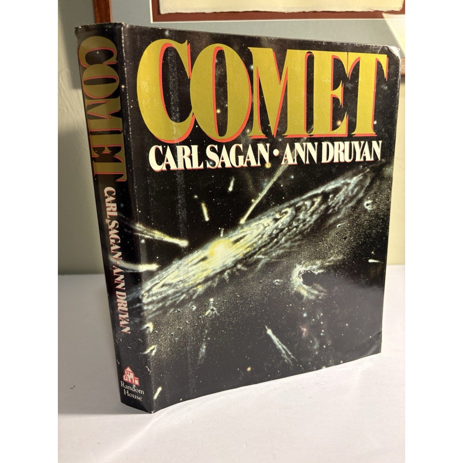 Comet Carl Sagan Ann Druyan 1985 First Edition/First Print HC DJ Random House - Humphrey's Book Den