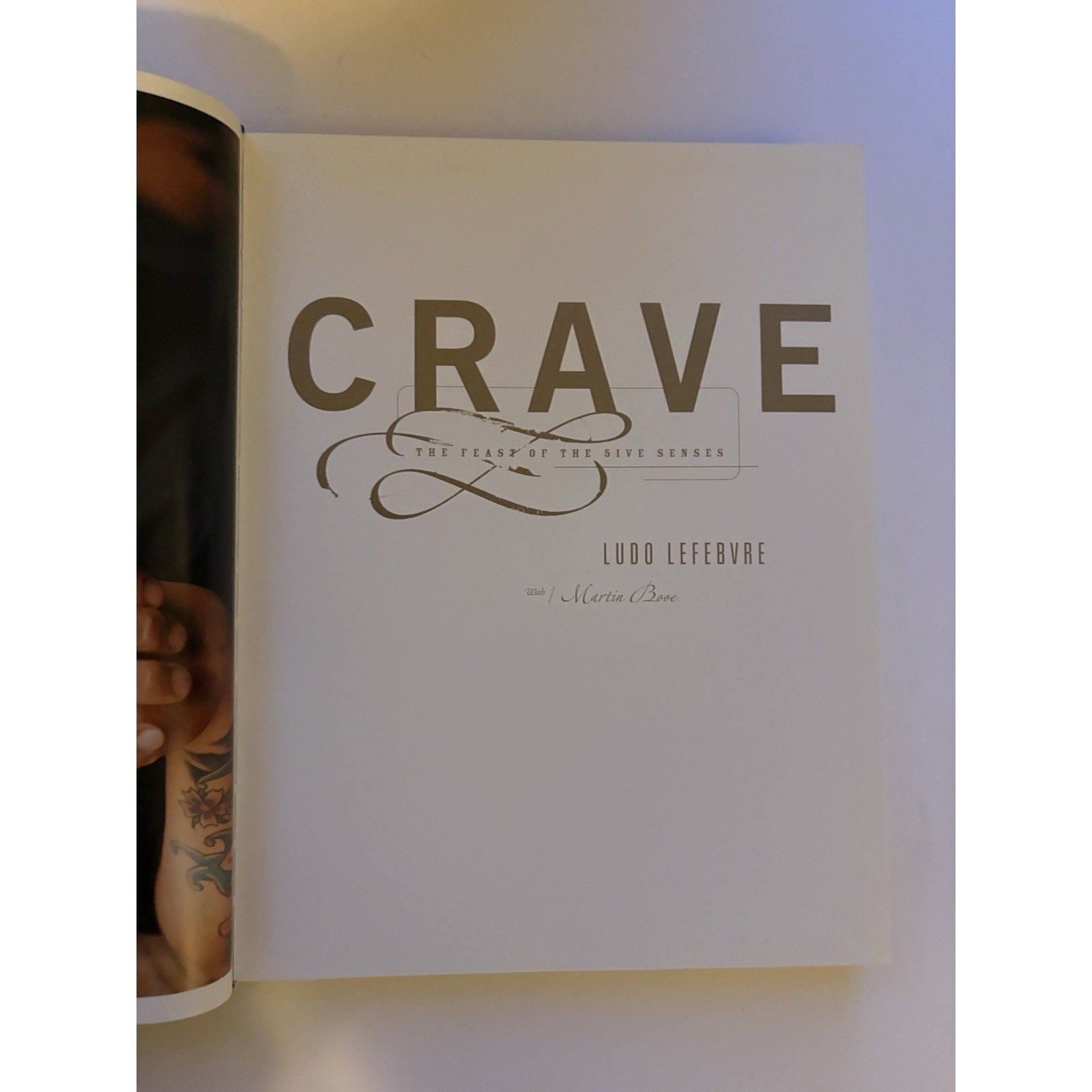 Crave Ludo Lefebvre Signed 10th Anniversary Edition Hardcover Cookbook - Humphrey's Book Den
