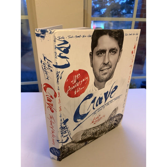 Crave Ludo Lefebvre Signed 10th Anniversary Edition Hardcover Cookbook - Humphrey's Book Den