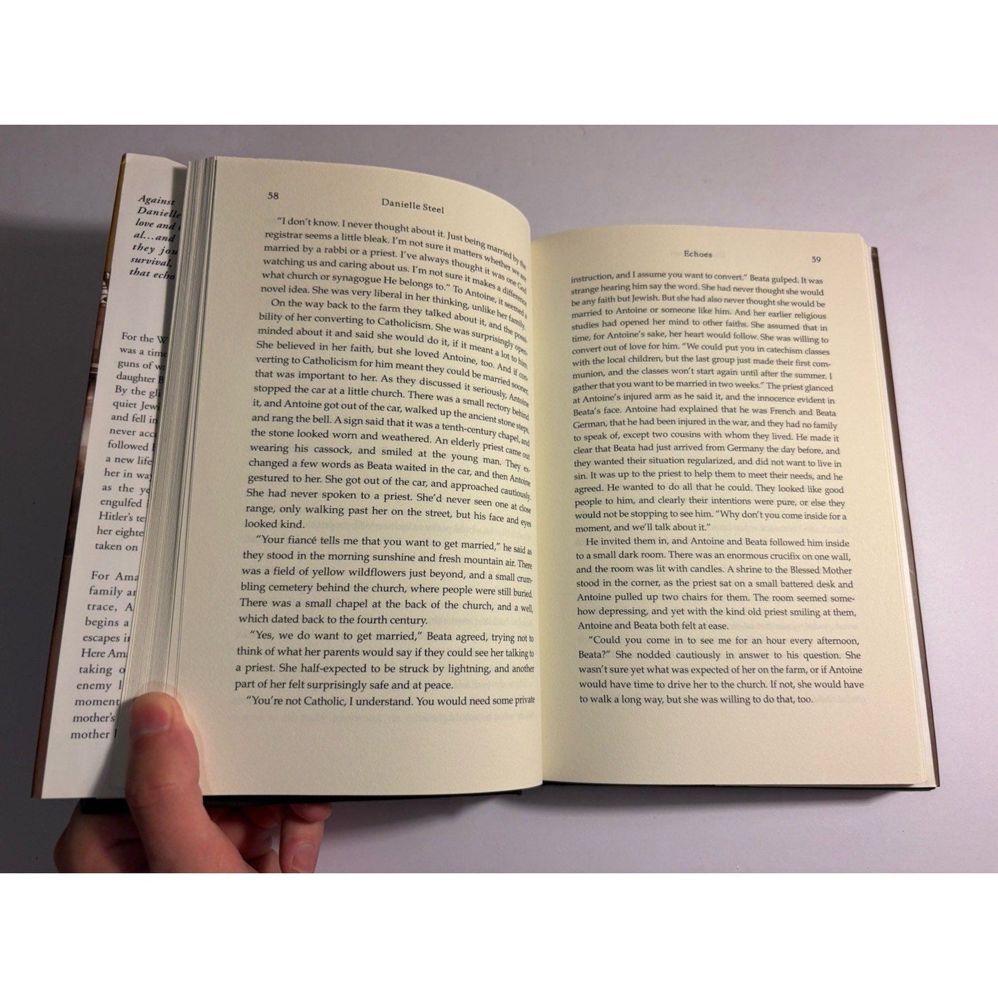 Danielle Steel Hardcover Lot 3 First Printings Crossings Wings Echoes - Humphrey's Book Den