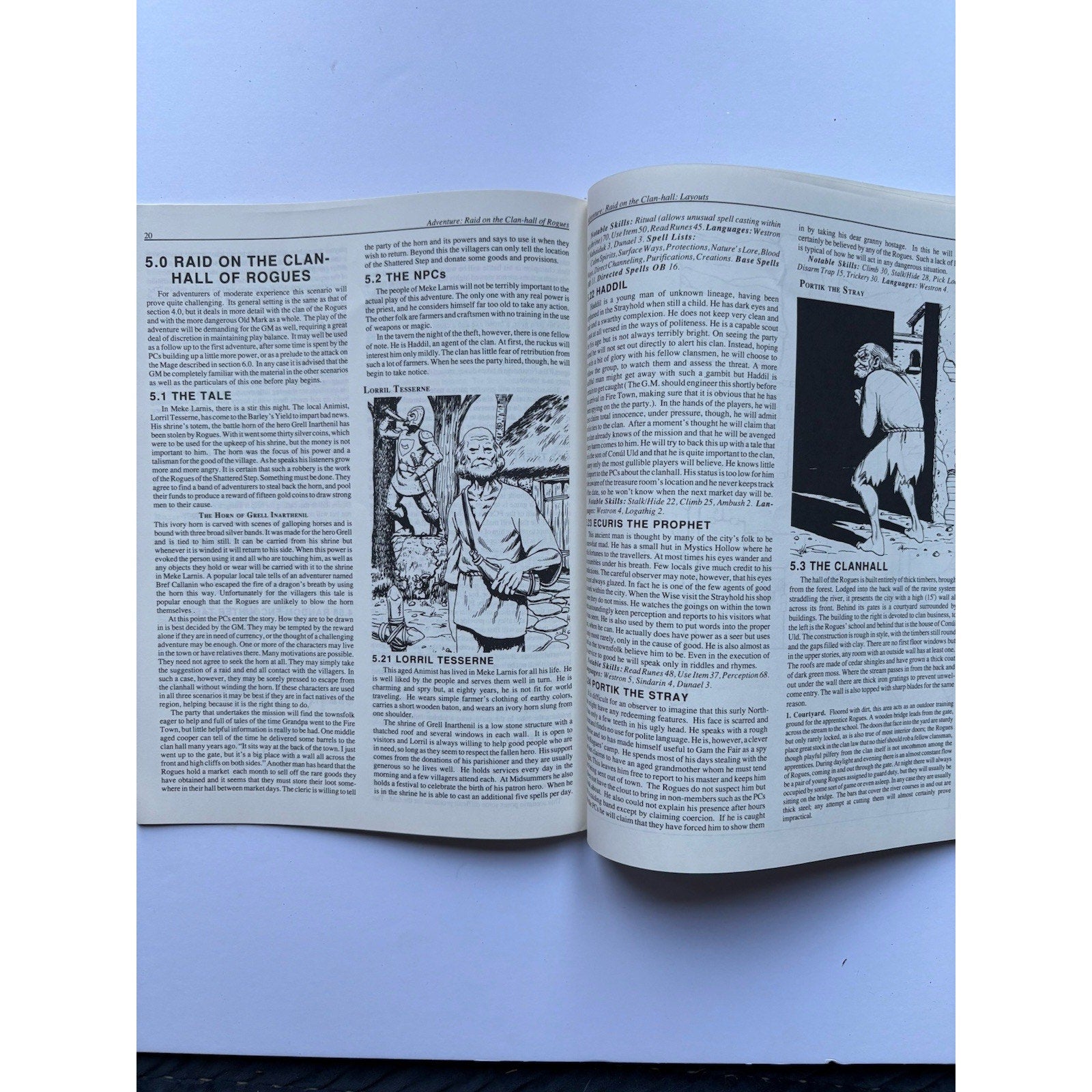 D&D Brigands of Mirkwood ICE 8090 1987 MERP Tolkien RPG Module Complete - Humphrey's Book Den