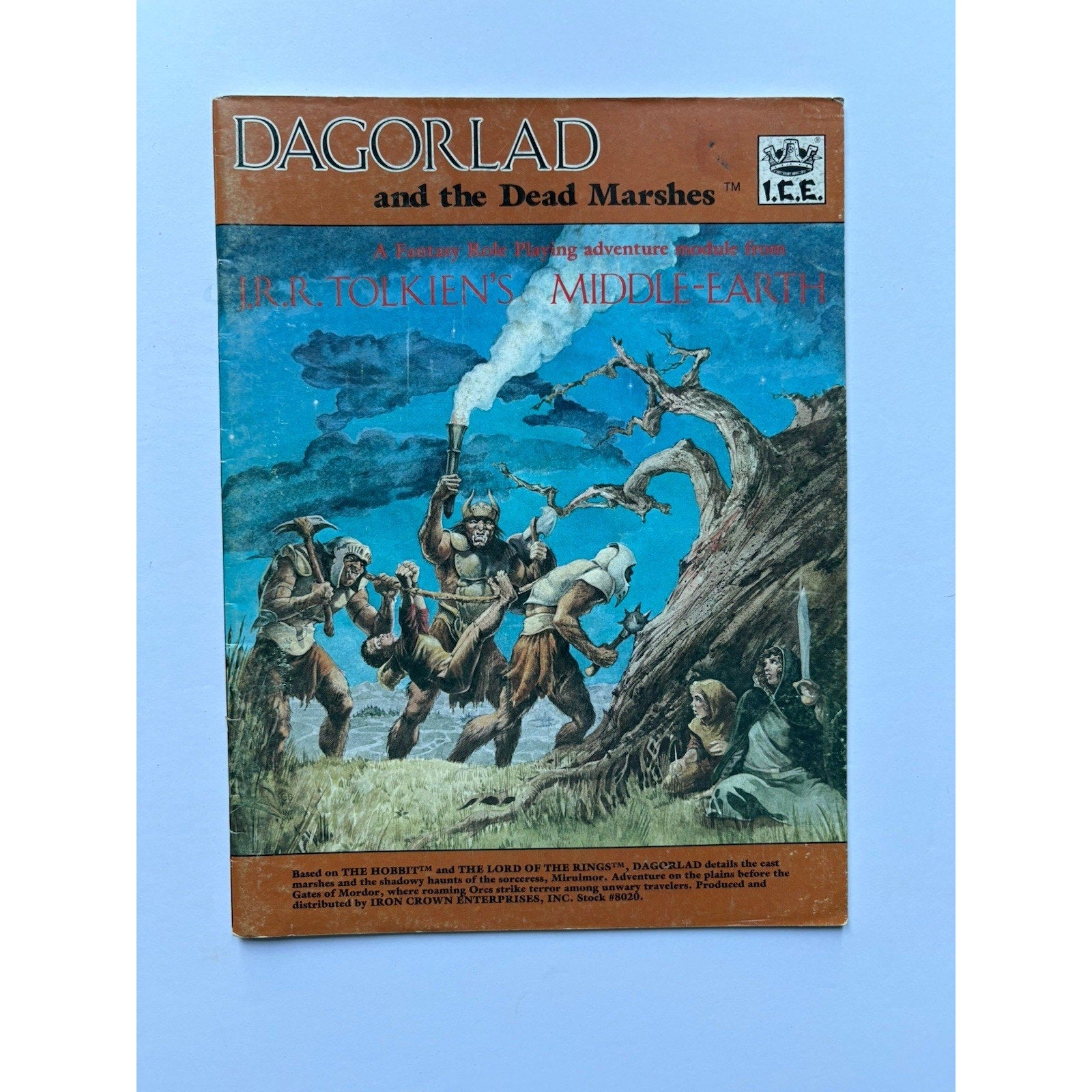 D&D Dagorlad and the Dead Marshes ICE 8020 1984 MERP Tolkien Module Complete - Humphrey's Book Den