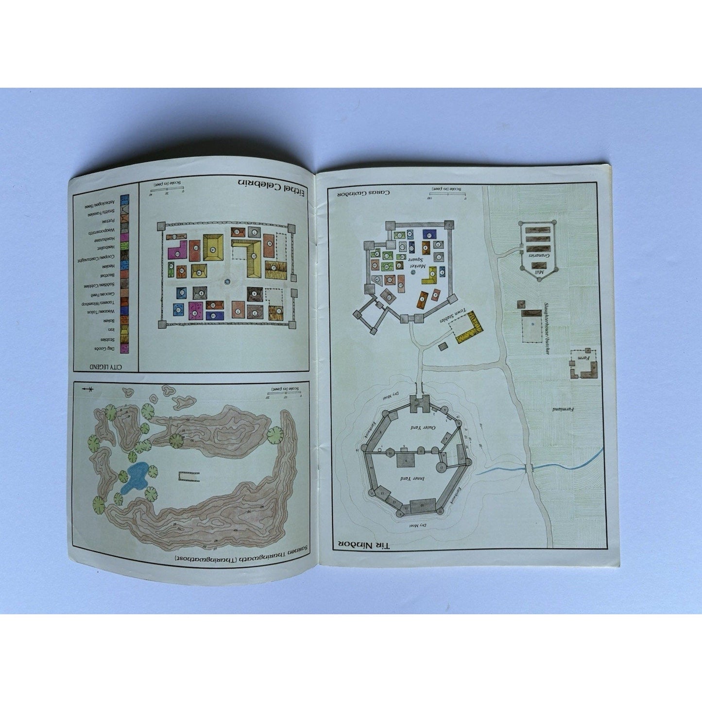 D&D Dagorlad and the Dead Marshes ICE 8020 1984 MERP Tolkien Module Complete - Humphrey's Book Den