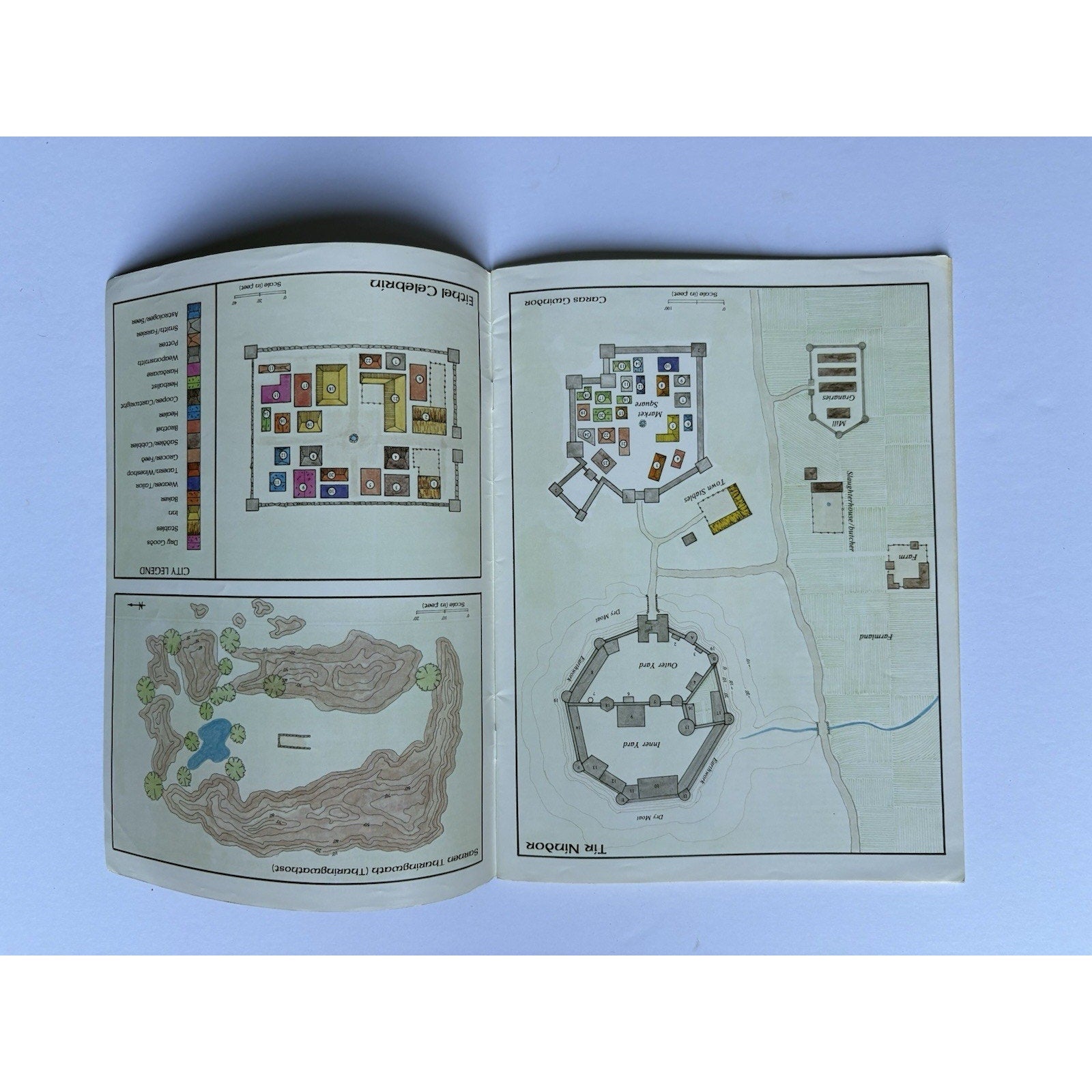 D&D Dagorlad and the Dead Marshes ICE 8020 1984 MERP Tolkien Module Complete - Humphrey's Book Den