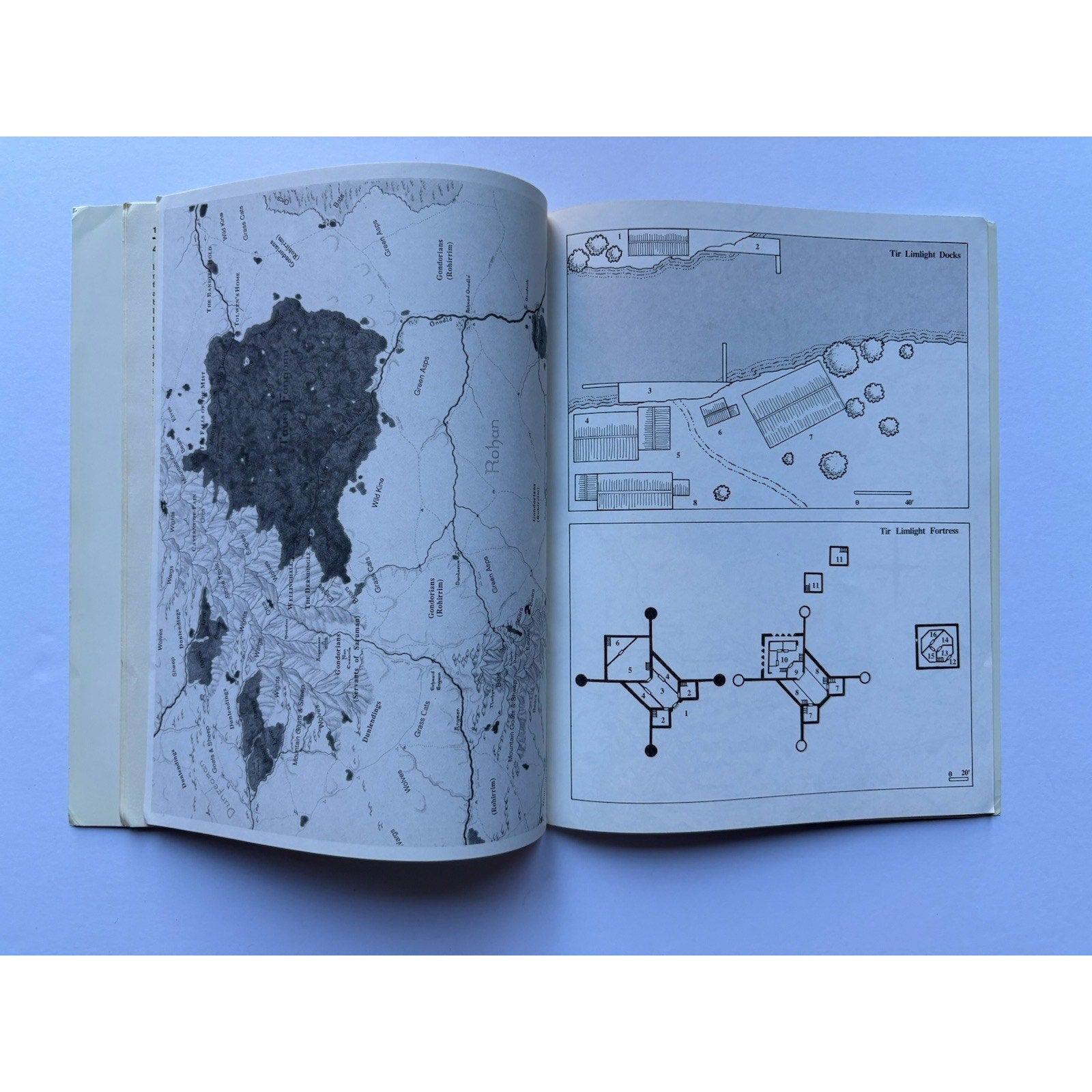 D&D Ents of Fangorn ICE 3500 1987 MERP RPG Module Complete Tolkien Treebeard - Humphrey's Book Den