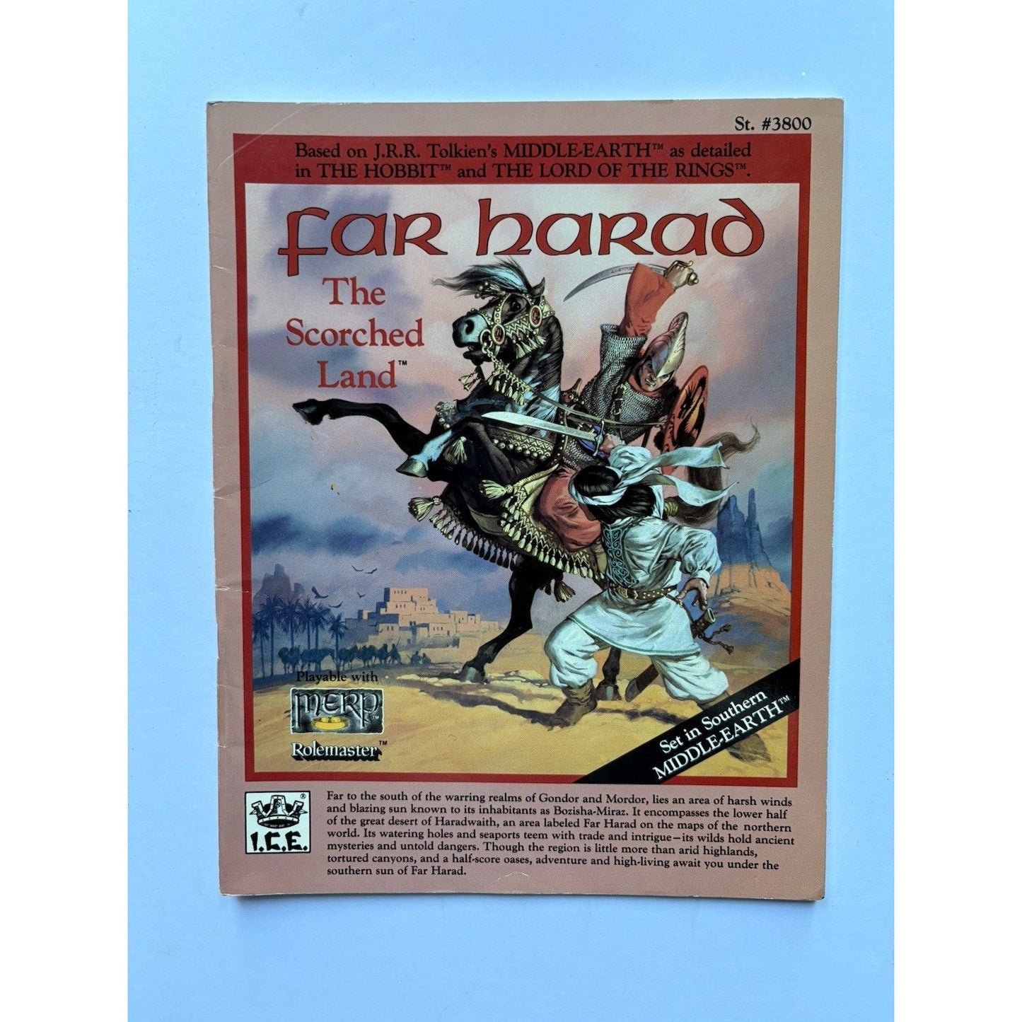 D&D Far Harad: The Scorched Land 3800 MERP ICE Middle - earth Complete - Humphrey's Book Den
