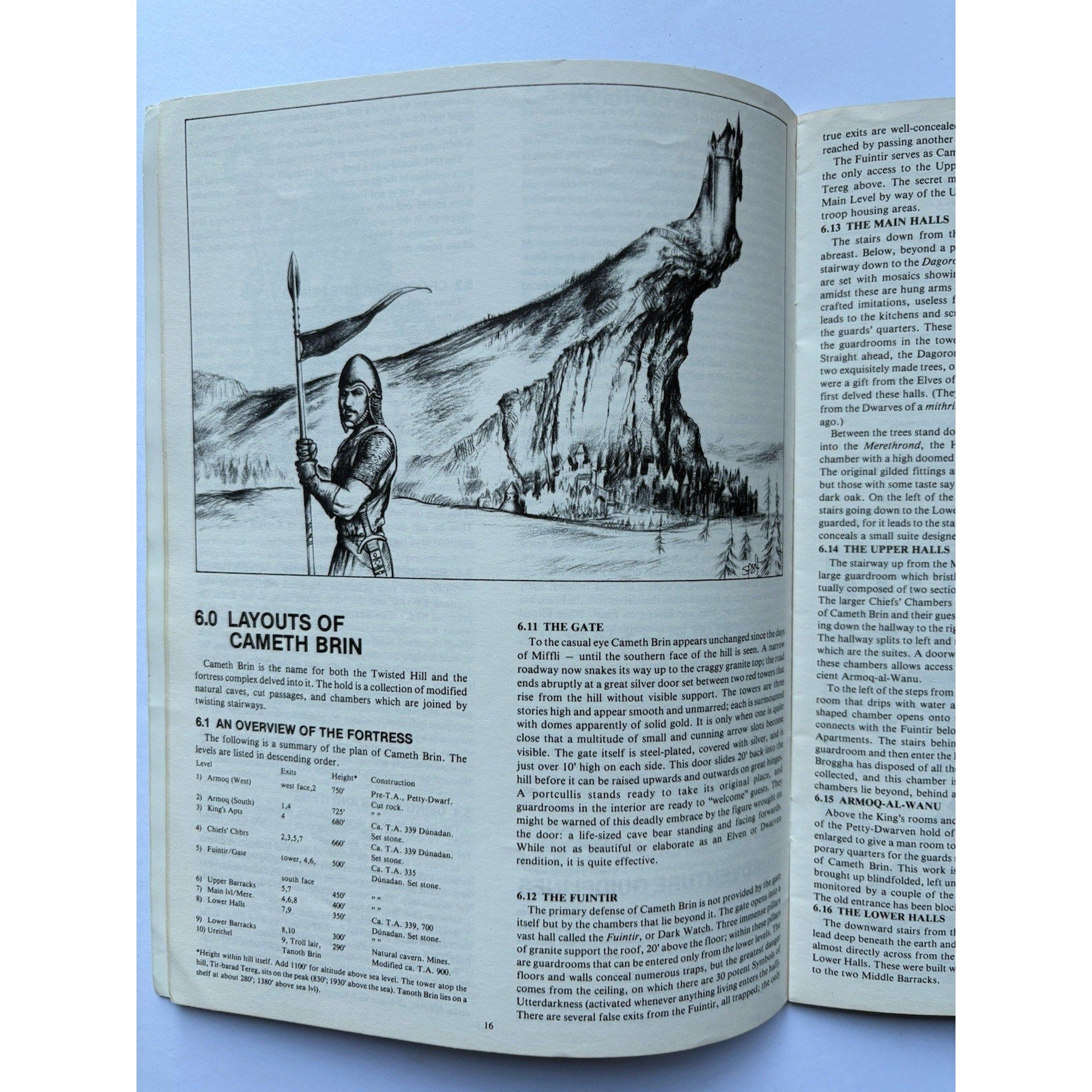 D&D Hillmen of the Trollshaws ICE 8040 1984 MERP Tolkien RPG Module Complete - Humphrey's Book Den