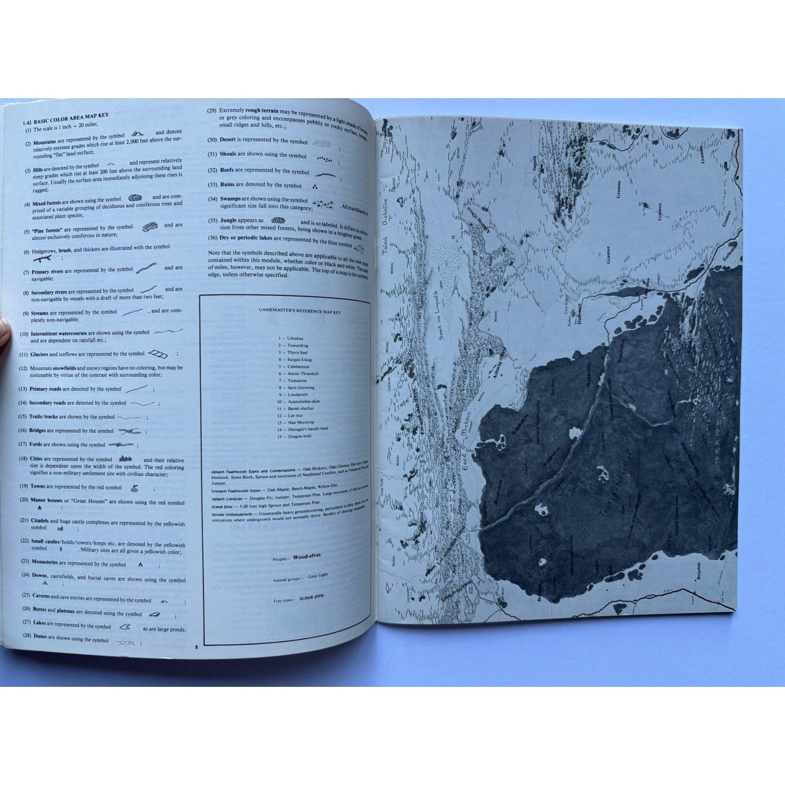 D&D Northern Mirkwood ICE 2600 1983 MERP Module Complete Tolkien Elven Realm - Humphrey's Book Den