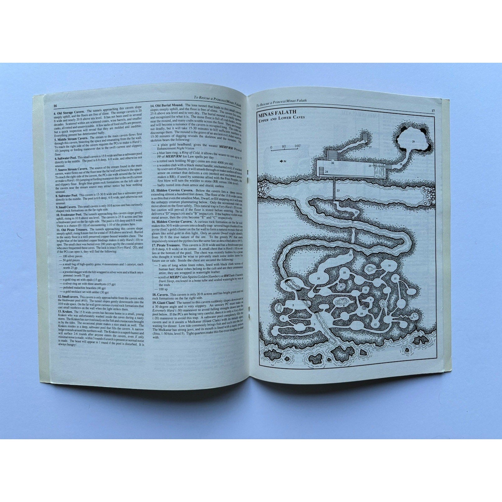 D&D Perils on the Sea of Rhun ICE 8110 1989 MERP Tolkien Module Complete Maps - Humphrey's Book Den