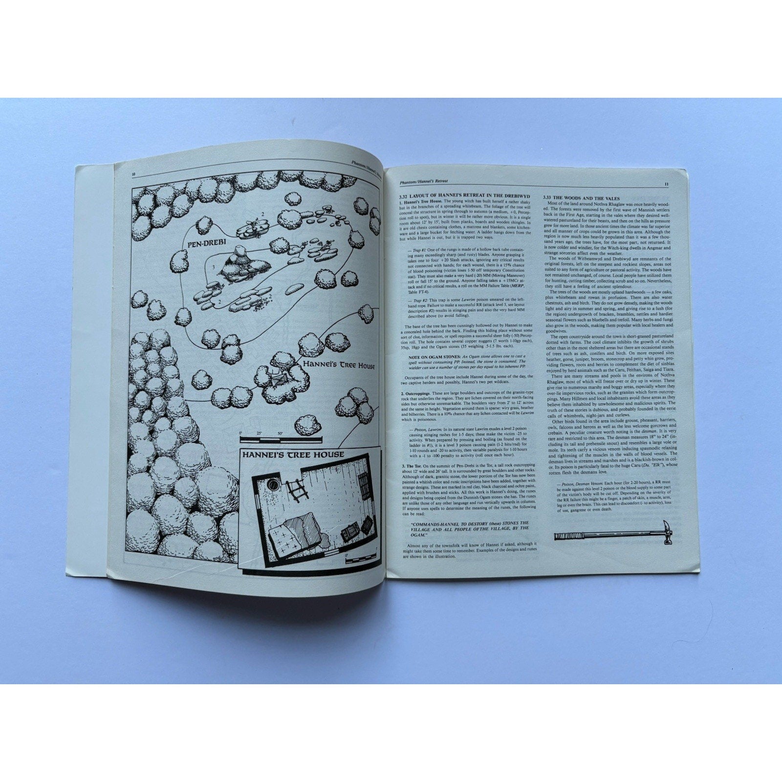 D&D Phantom of the Northern Marches ICE 8102 1986 MERP Tolkien RPG Module - Humphrey's Book Den