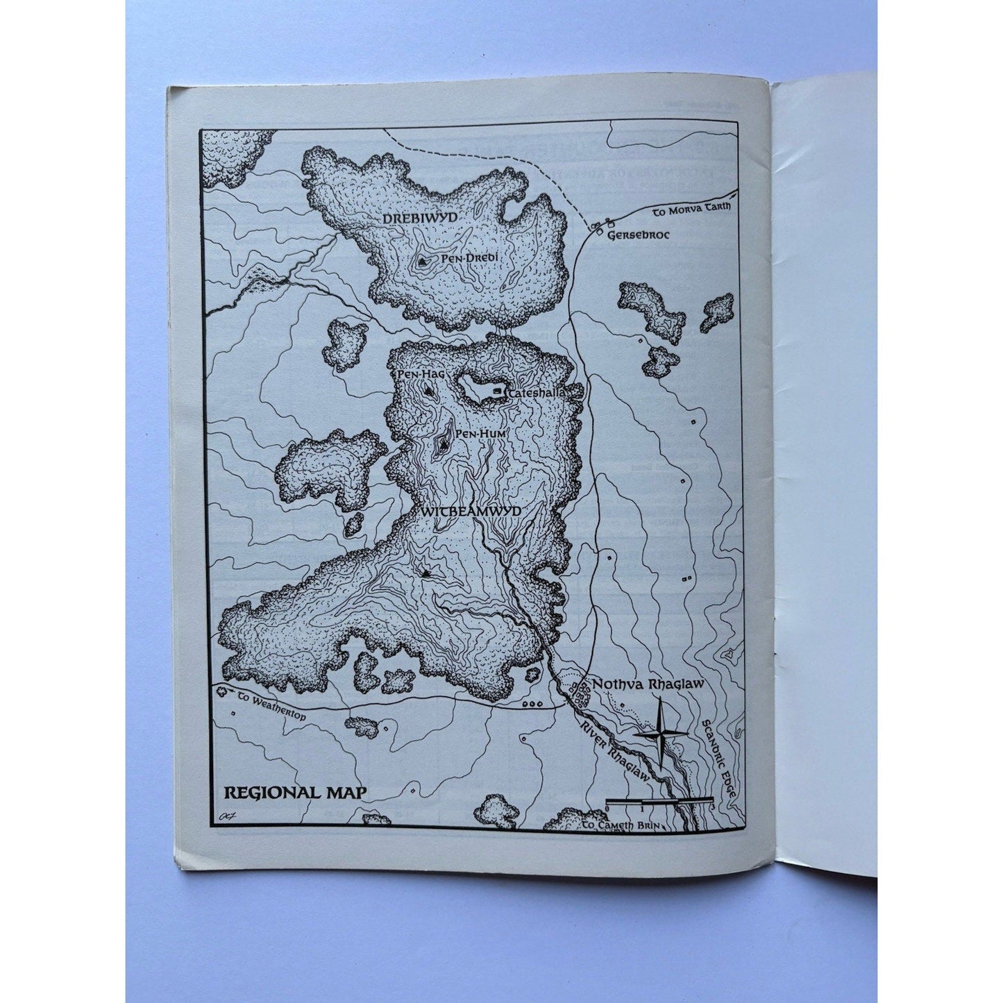 D&D Phantom of the Northern Marches ICE 8102 1986 MERP Tolkien RPG Module - Humphrey's Book Den