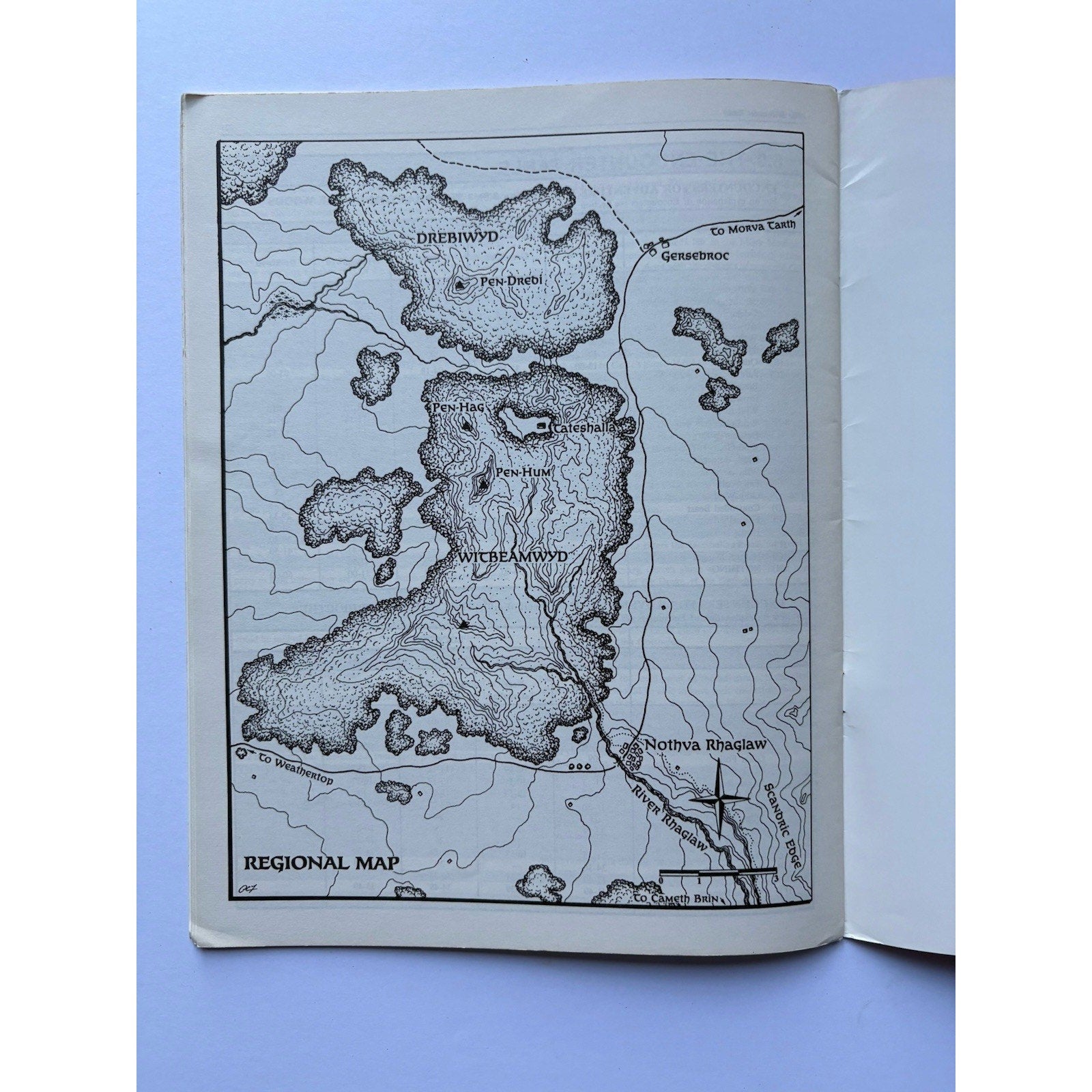 D&D Phantom of the Northern Marches ICE 8102 1986 MERP Tolkien RPG Module - Humphrey's Book Den