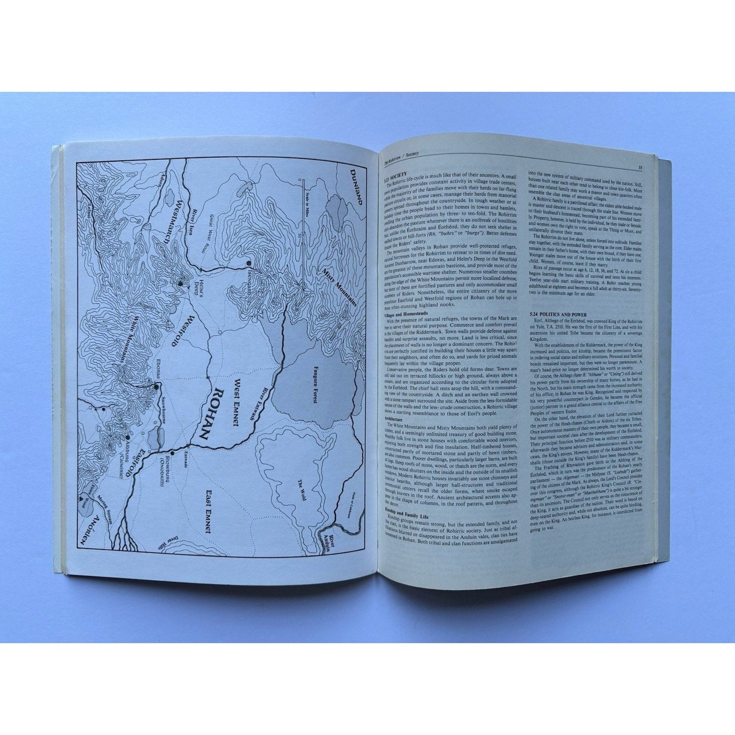 D&D Riders of Rohan ICE 3100 1984 MERP RPG Module Complete Tolkien Helm’s Deep - Humphrey's Book Den