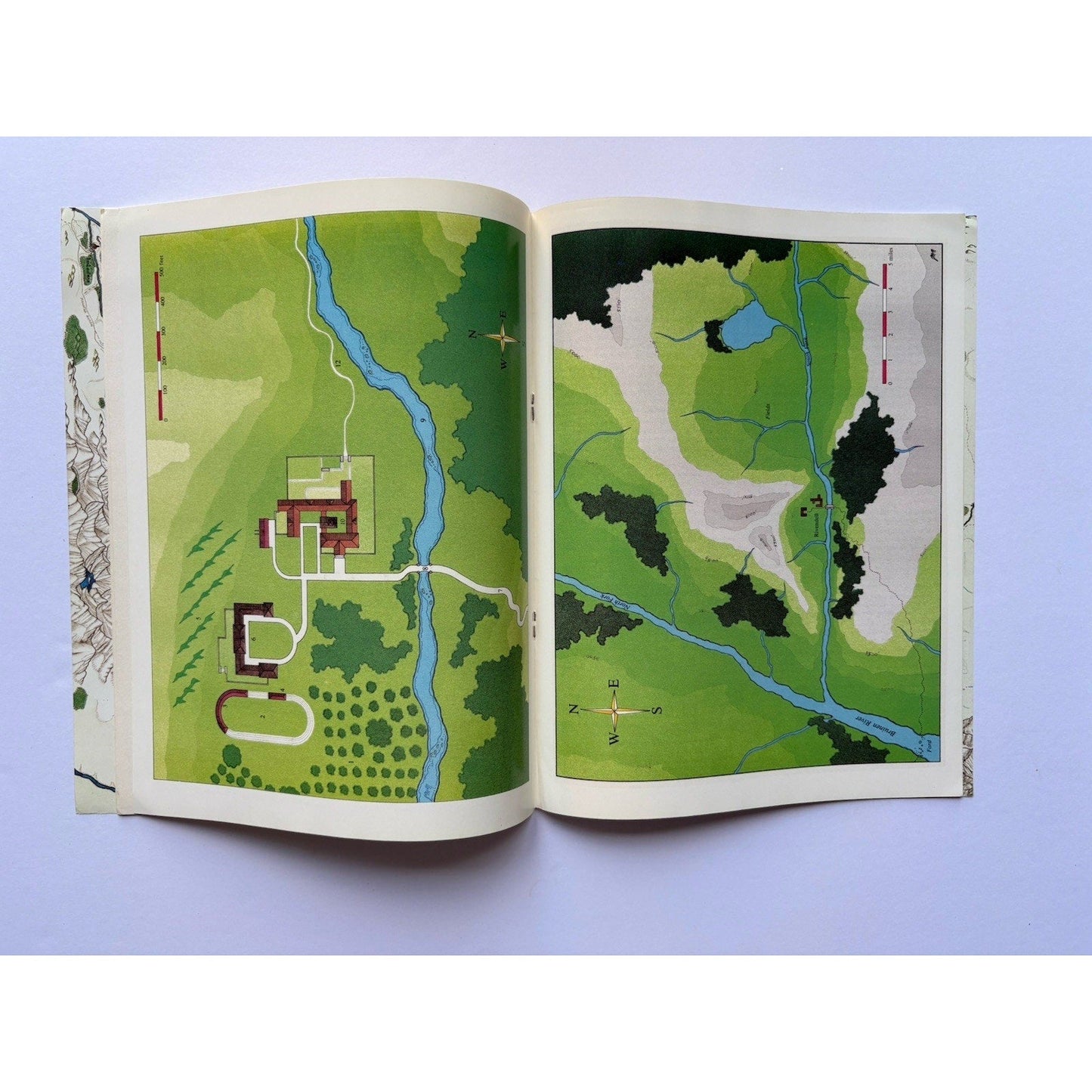 D&D Rivendell House of Elrond ICE 8080 1987 MERP Tolkien Module Complete Maps - Humphrey's Book Den