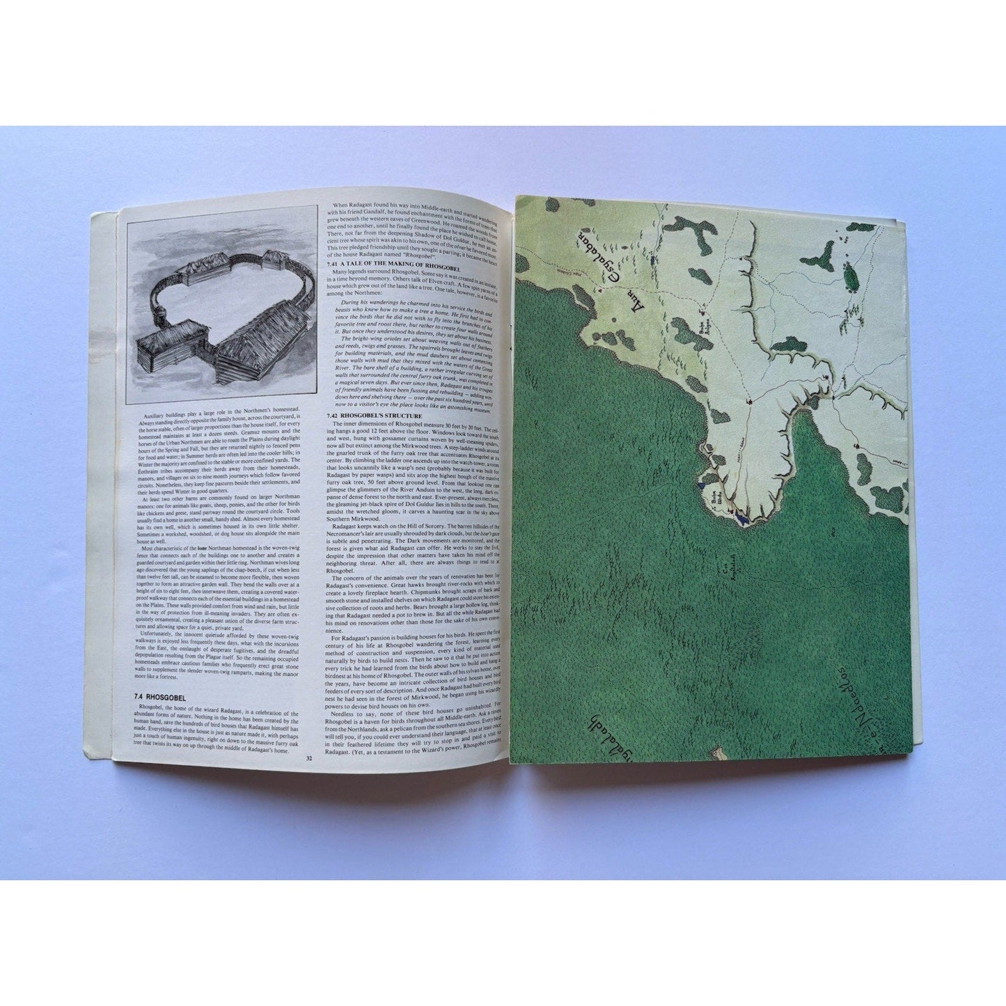 D&D Southern Mirkwood ICE 2700 1983 MERP RPG Module Complete Tolkien Dol Guldur - Humphrey's Book Den