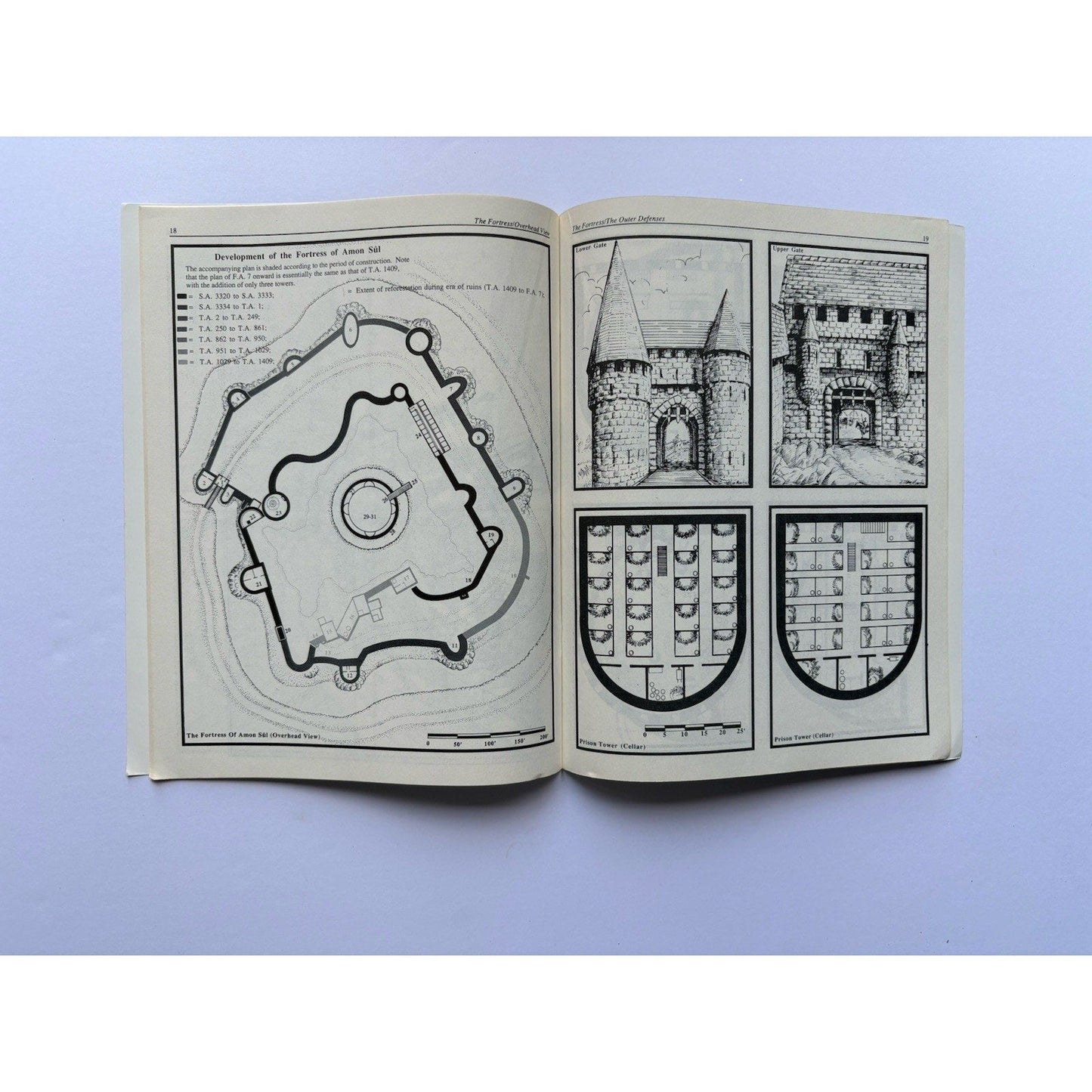 D&D Weathertop Tower of the Wind ICE 8201 1984 MERP Tolkien RPG Module Complete - Humphrey's Book Den