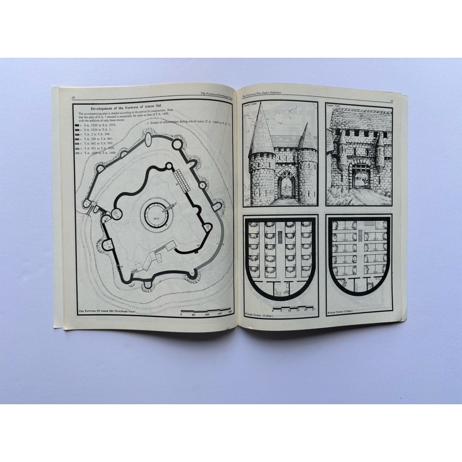 D&D Weathertop Tower of the Wind ICE 8201 1984 MERP Tolkien RPG Module Complete - Humphrey's Book Den