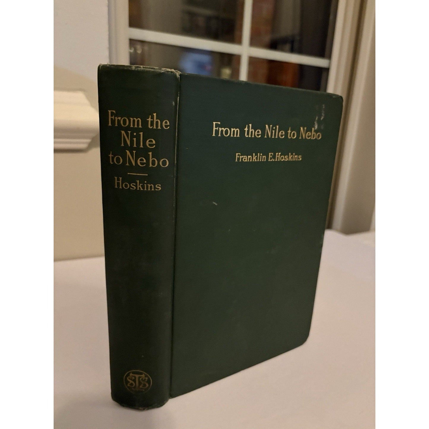 From the Nile to Nebo Franklin Hoskins 1912 Illustrated HC Biblical Study - Humphrey's Book Den
