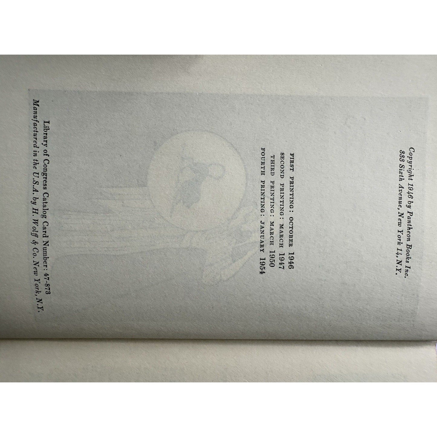 Gods & Heroes: Myths & Epics of Ancient Greece by Gustav Schwab, 1954 Hardback - Humphrey's Book Den