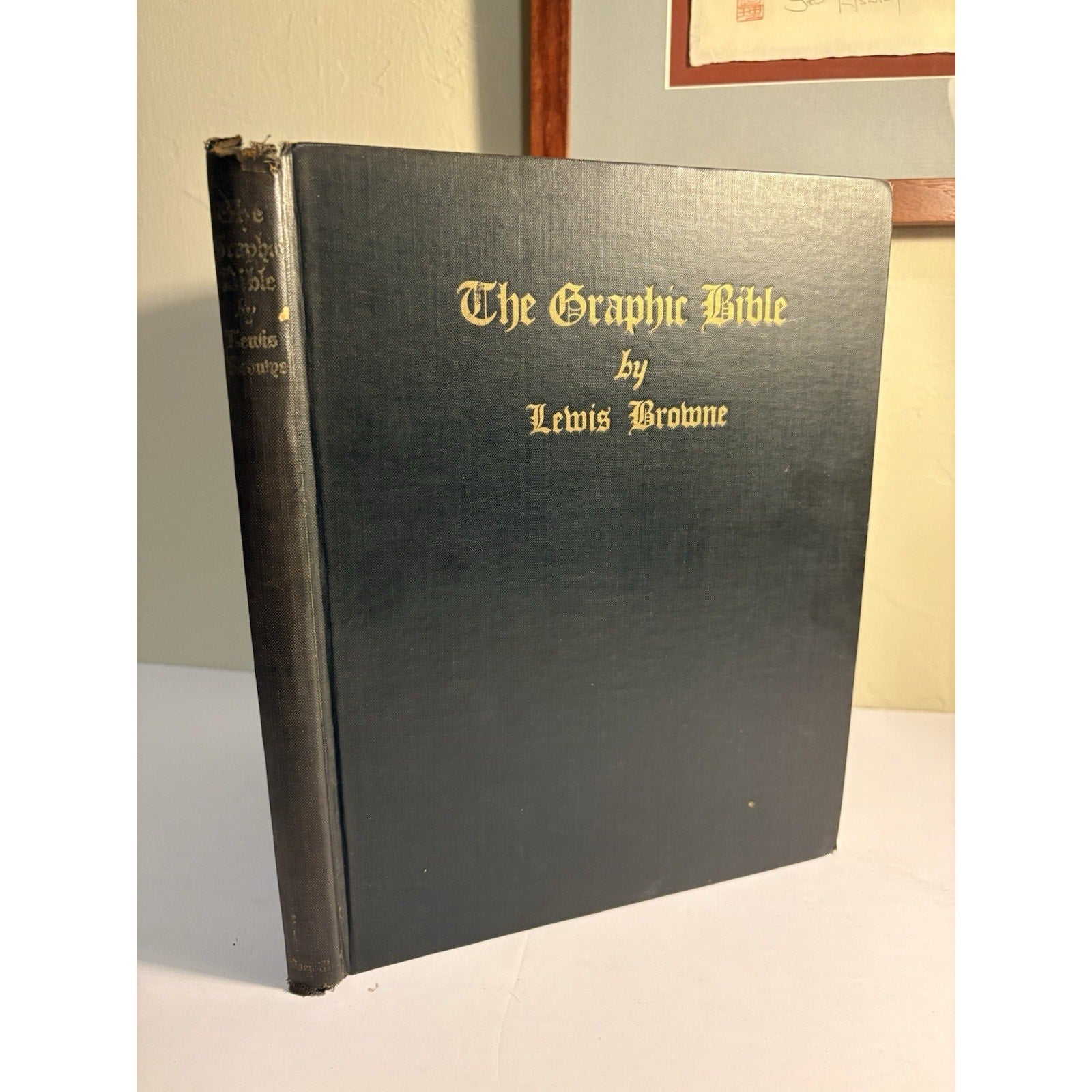 Graphic Bible 1928 1st Ed Advance Copy — Illustrated by Mark Rothko - Humphrey's Book Den
