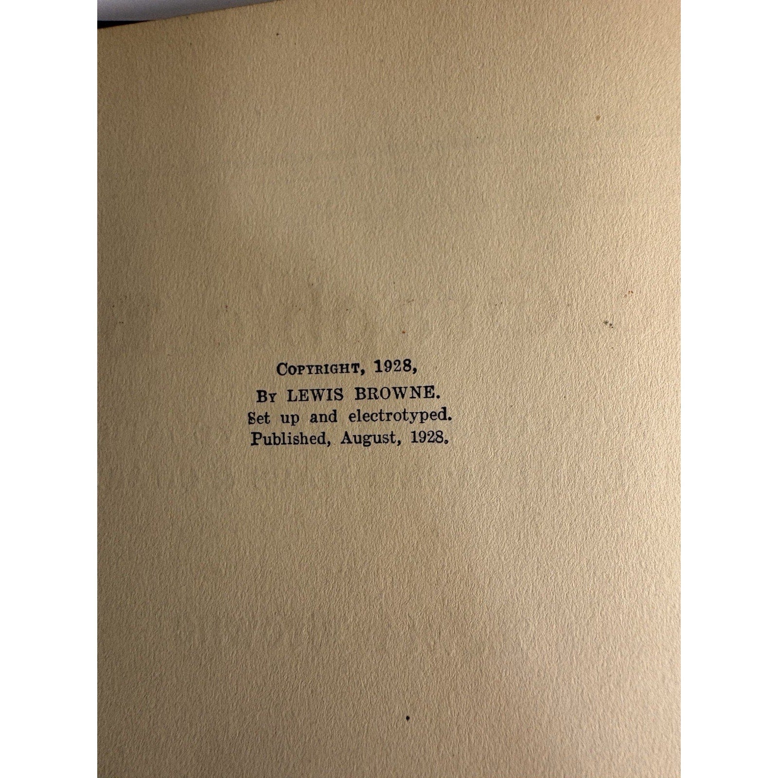 Graphic Bible 1928 1st Ed Advance Copy — Illustrated by Mark Rothko - Humphrey's Book Den