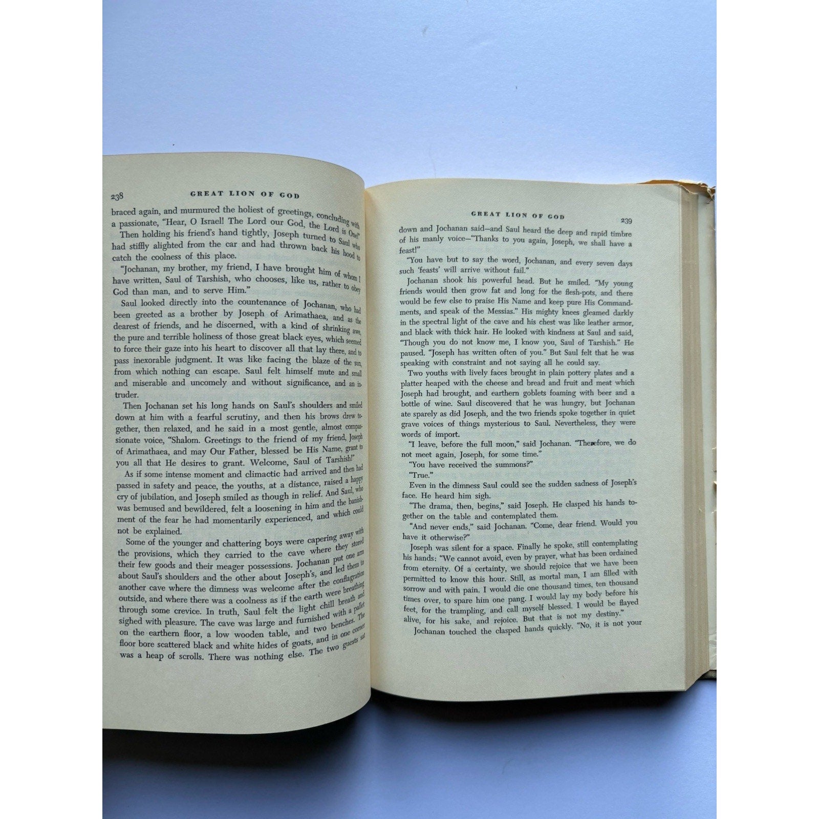 Great Lion of God by Taylor Caldwell 1970 First Edition Doubleday w/ Dust Jacket - Humphrey's Book Den