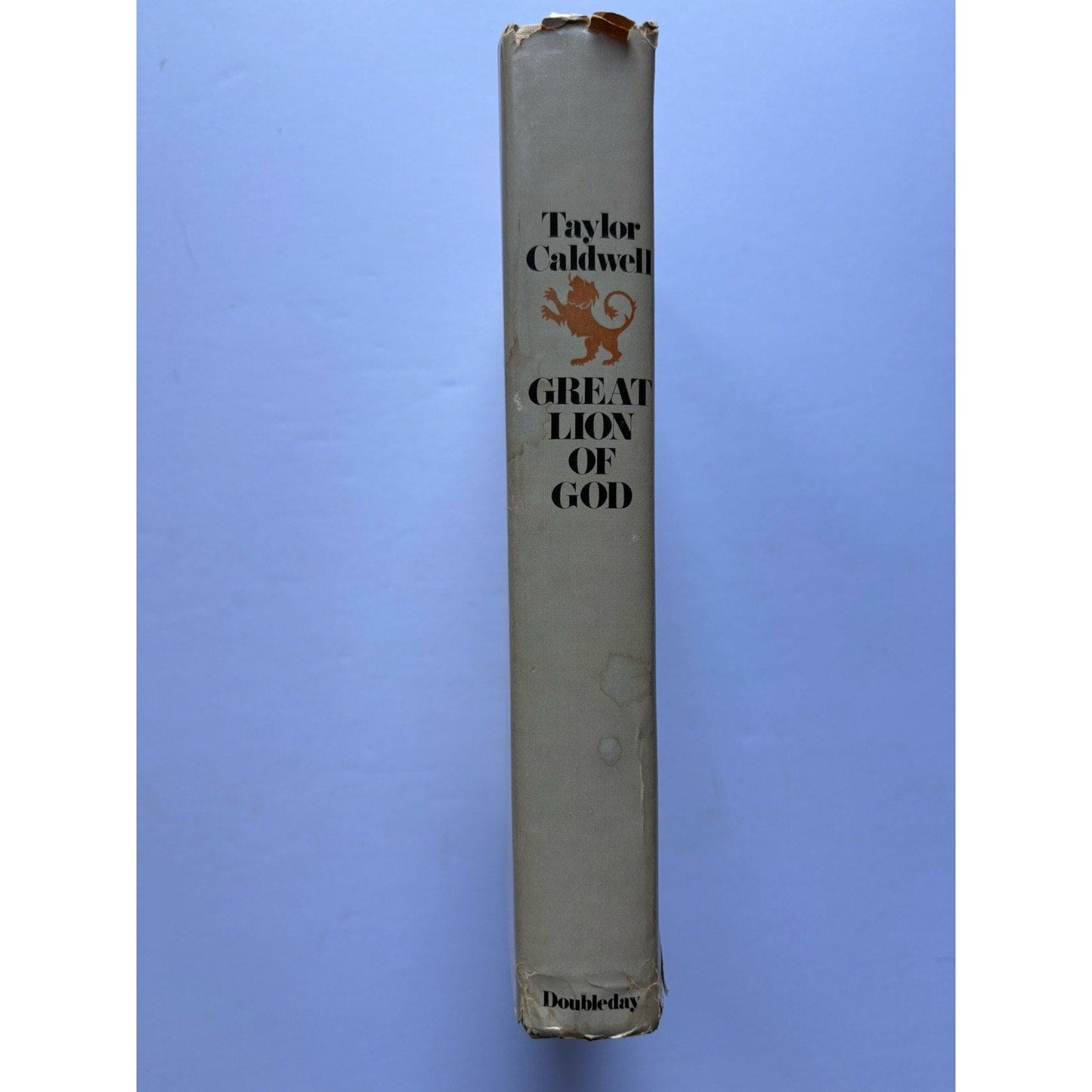 Great Lion of God by Taylor Caldwell 1970 First Edition Doubleday w/ Dust Jacket - Humphrey's Book Den