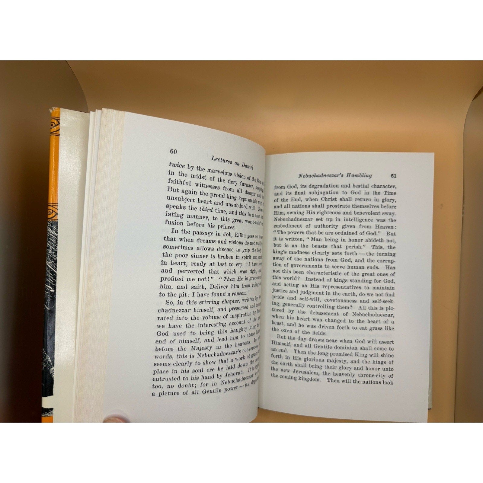 H.A. Ironside Lectures on Daniel the Prophet HC DJ Loizeaux + Insert 1980 - Humphrey's Book Den