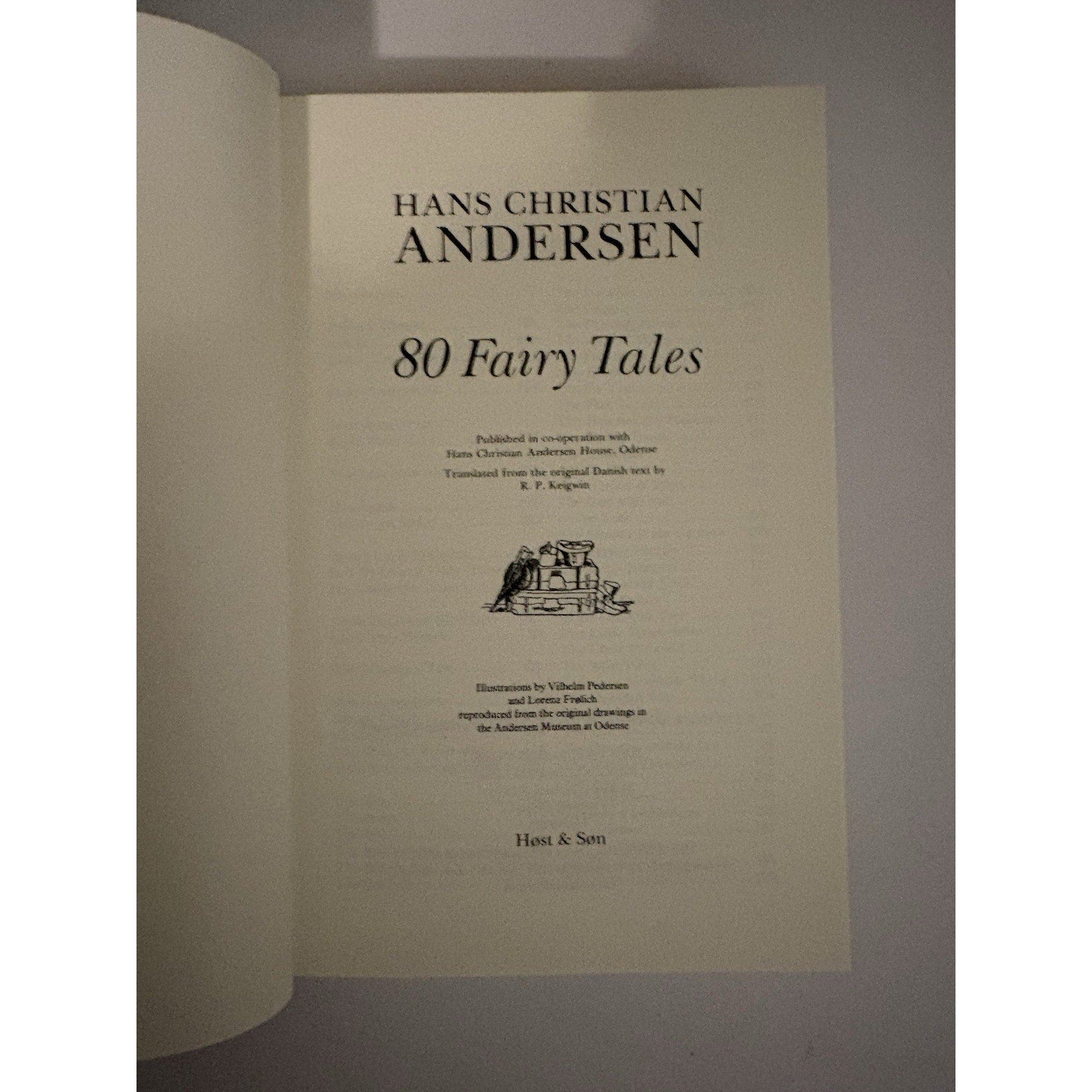 Hans Christian Andersen 80 Fairy Tales Host & Son 2013 Slipcase Illustrated - Humphrey's Book Den