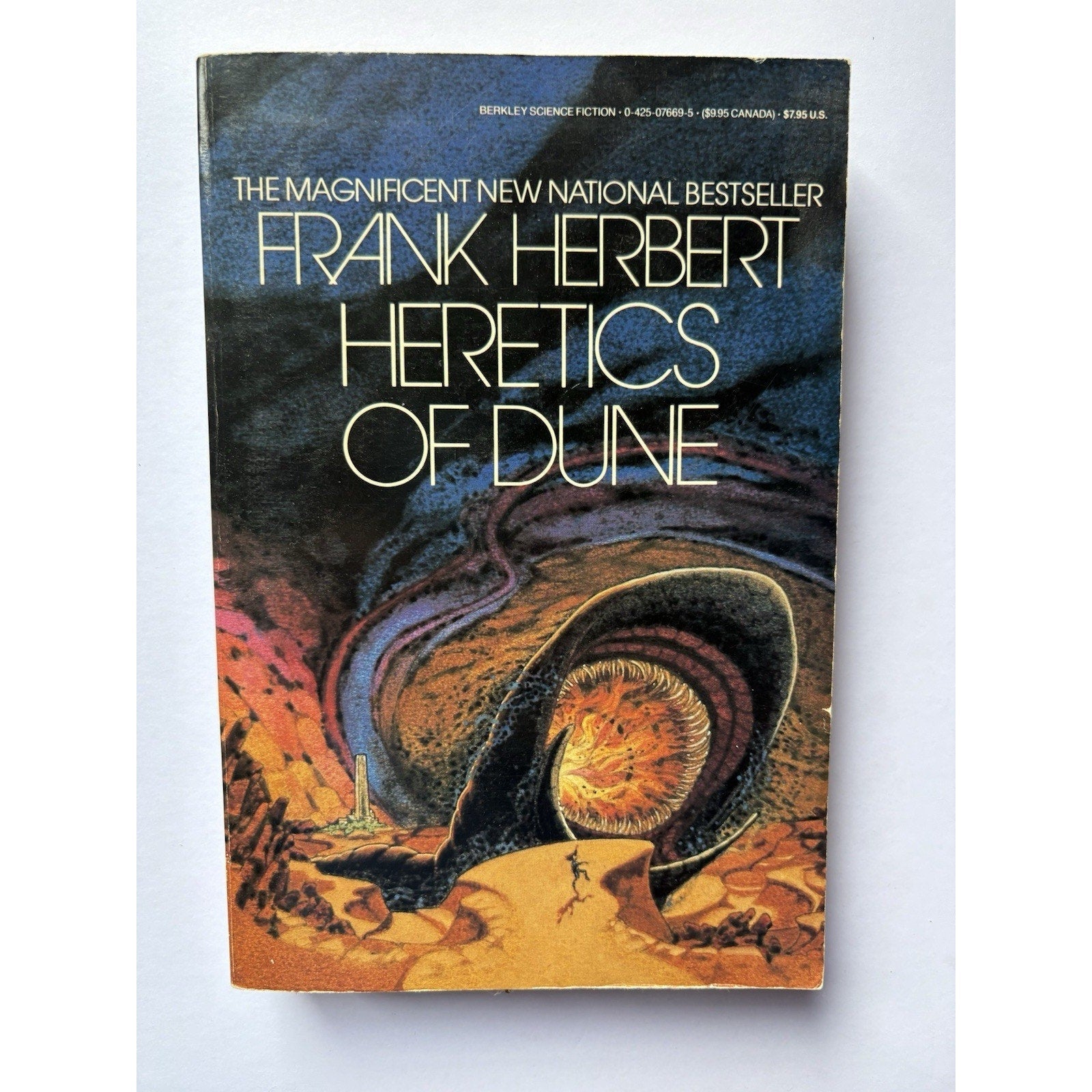 Heretics of Dune Frank Herbert trade paperback 1985 Berkley - Humphrey's Book Den