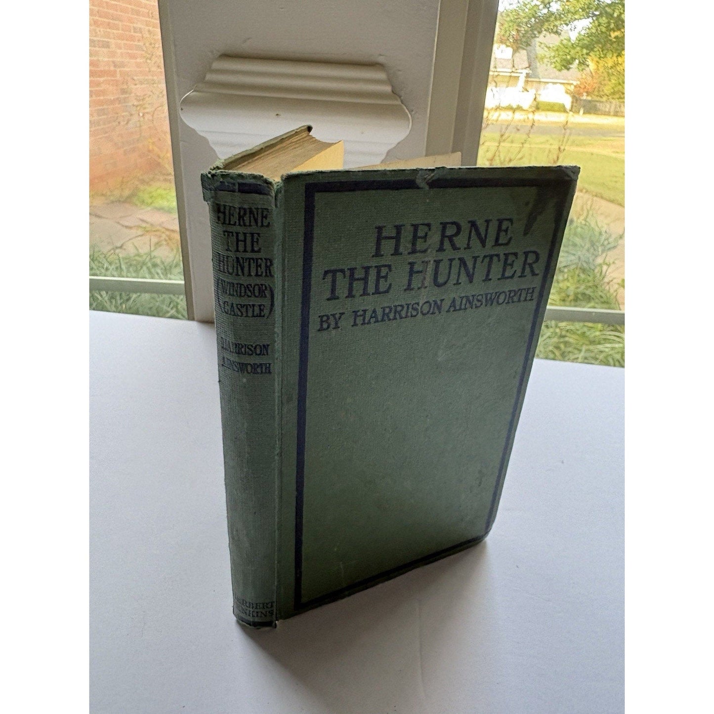 Herne the Hunter (Windsor Castle) by Harrison Ainsworth – Herbert Jenkins 1920 - Humphrey's Book Den
