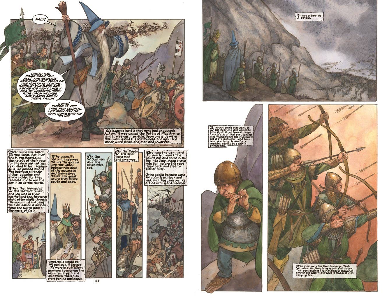 Hobbit: A Graphic Novel Revised/Expanded : J. R. R. Tolkien - Humphrey's Book Den