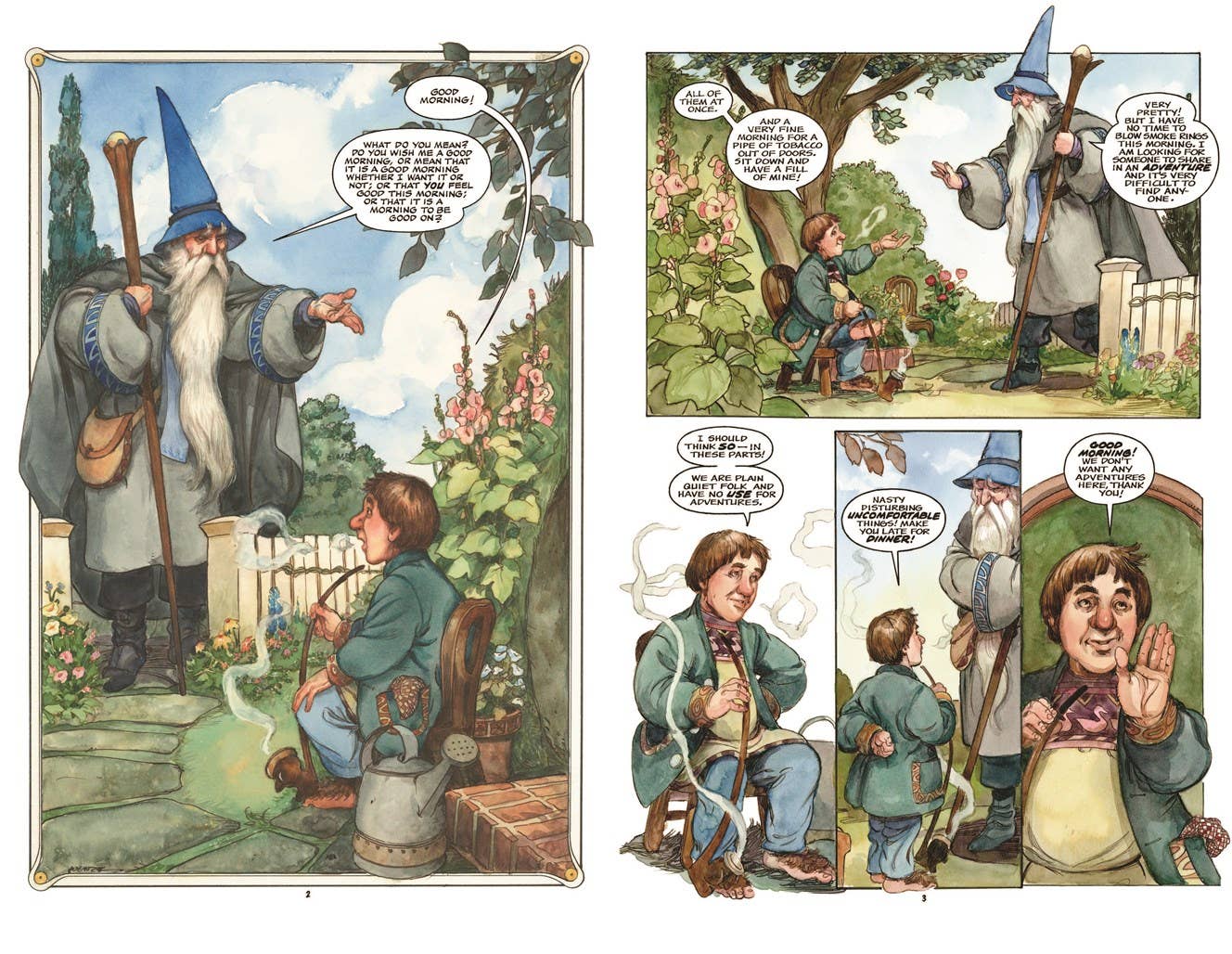 Hobbit: A Graphic Novel Revised/Expanded : J. R. R. Tolkien - Humphrey's Book Den