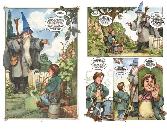 Hobbit: A Graphic Novel Revised/Expanded : J. R. R. Tolkien - Humphrey's Book Den