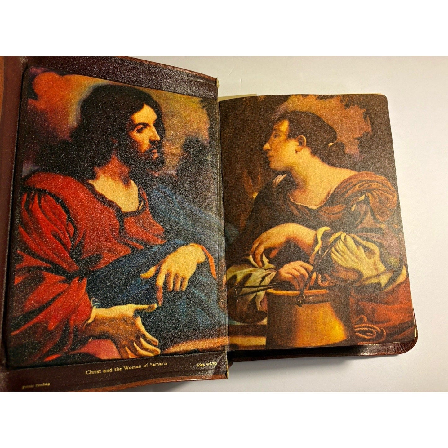 Holy Bible Heritage Deluxe Edition KJV 1955 Leather Consolidated Book Publishers - Humphrey's Book Den