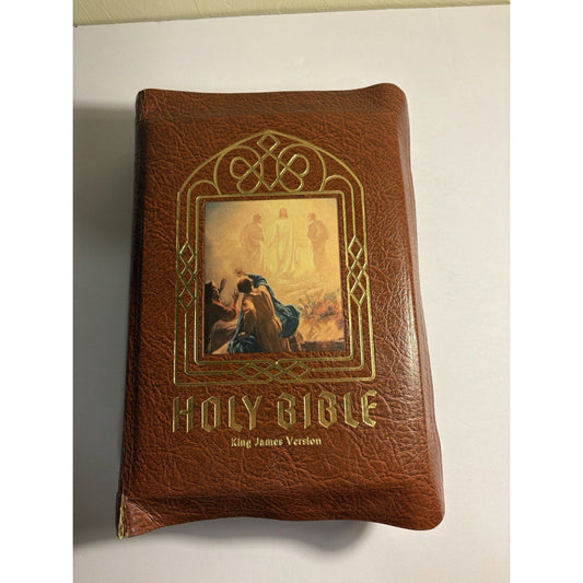 Holy Bible Heritage Deluxe Edition KJV 1955 Leather Consolidated Book Publishers - Humphrey's Book Den