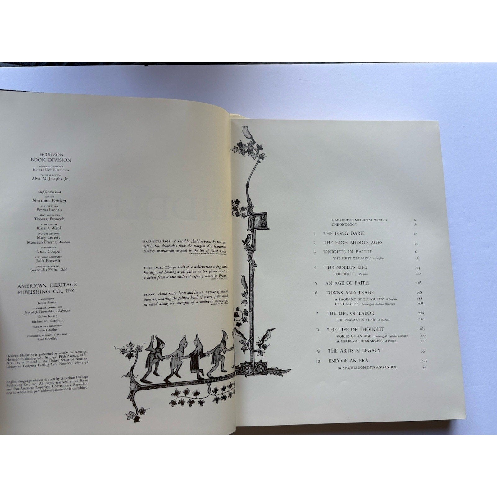 Horizon History of the Medieval World 2 - Vol Set (Great Cathedrals & Middle Ages) - Humphrey's Book Den