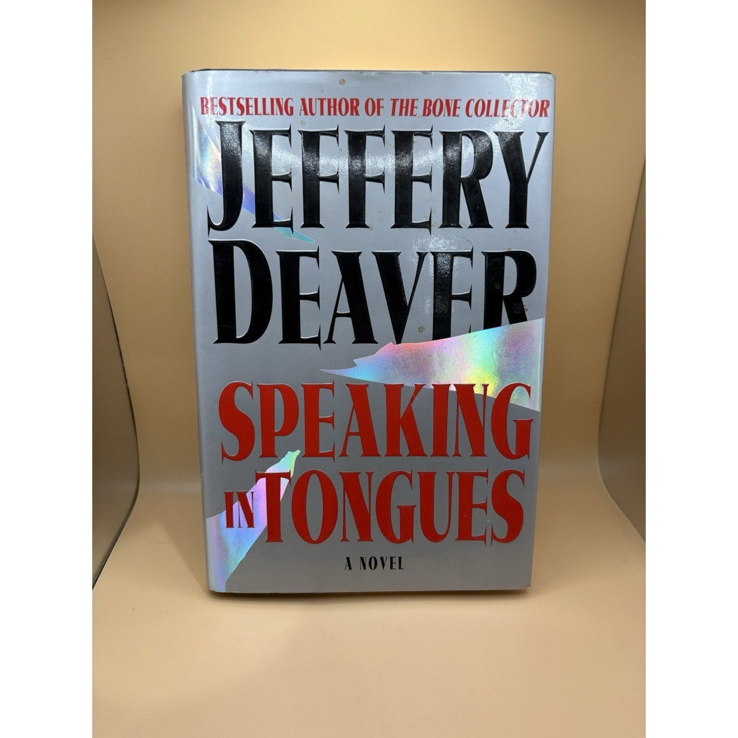 Jeffery Deaver – Speaking in Tongues SIGNED 1st Edition 1st Printing HC/DJ - Humphrey's Book Den
