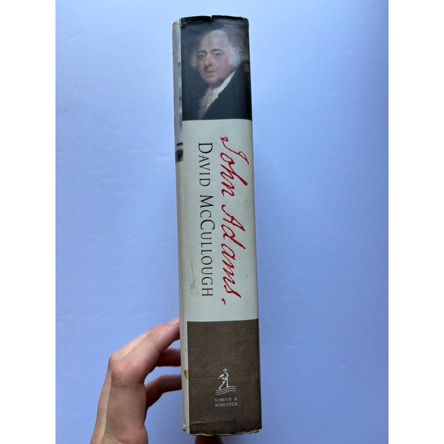 John Adams by David McCullough 2001 Hardcover 1st Edition & Printing DJ Book VG - Humphrey's Book Den