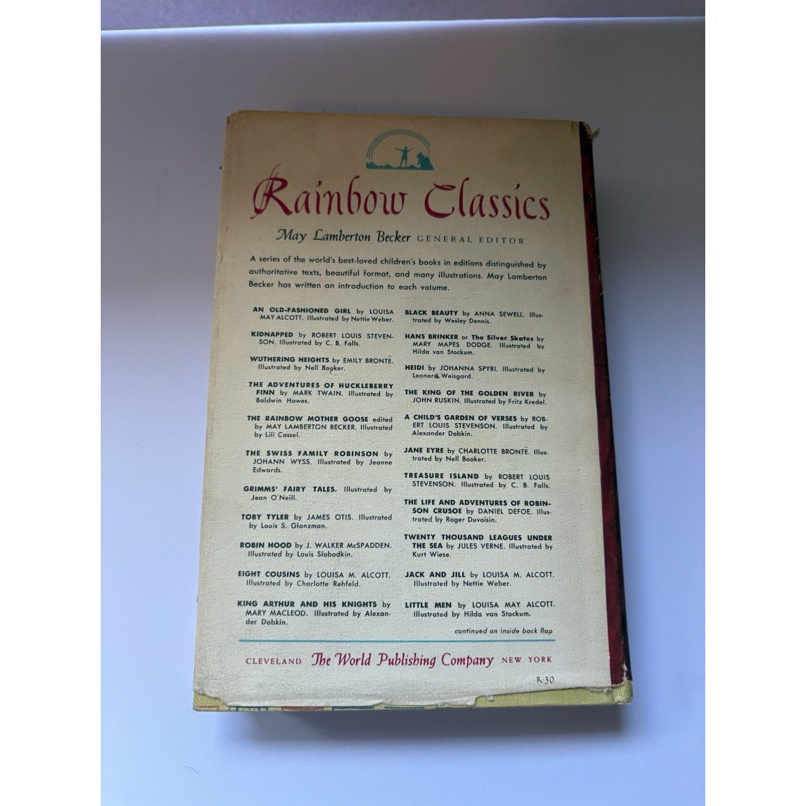 King Arthur and His Knights by Mary Macleod 1950, ILLUS, World Publishing - HCDJ - Humphrey's Book Den