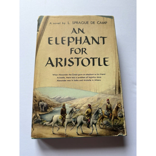L. Sprague de Camp - An Elephant for Aristotle - First Ed. - Doubleday, NY, 1958 - Humphrey's Book Den