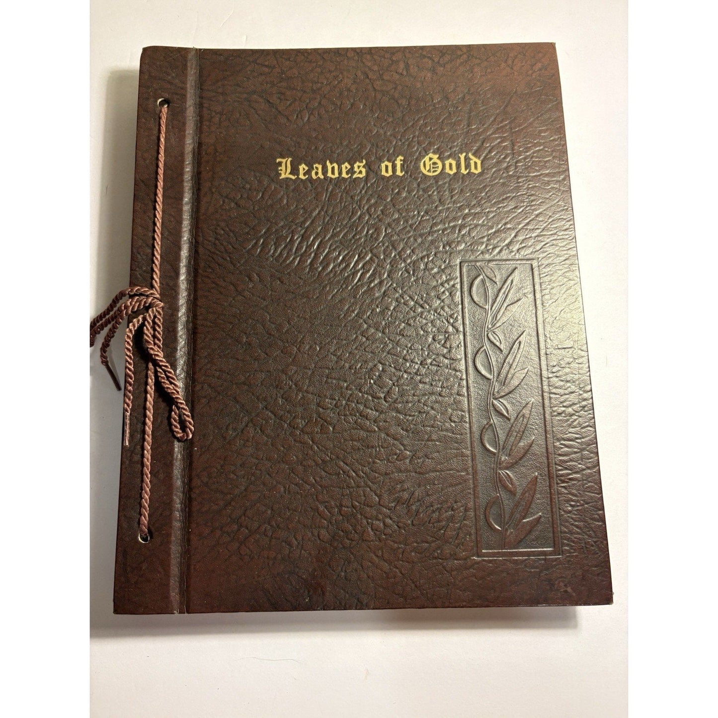 Leaves of Gold 1948 Revised Ed Coslett — Prayers Inspirational Verse HC - Humphrey's Book Den