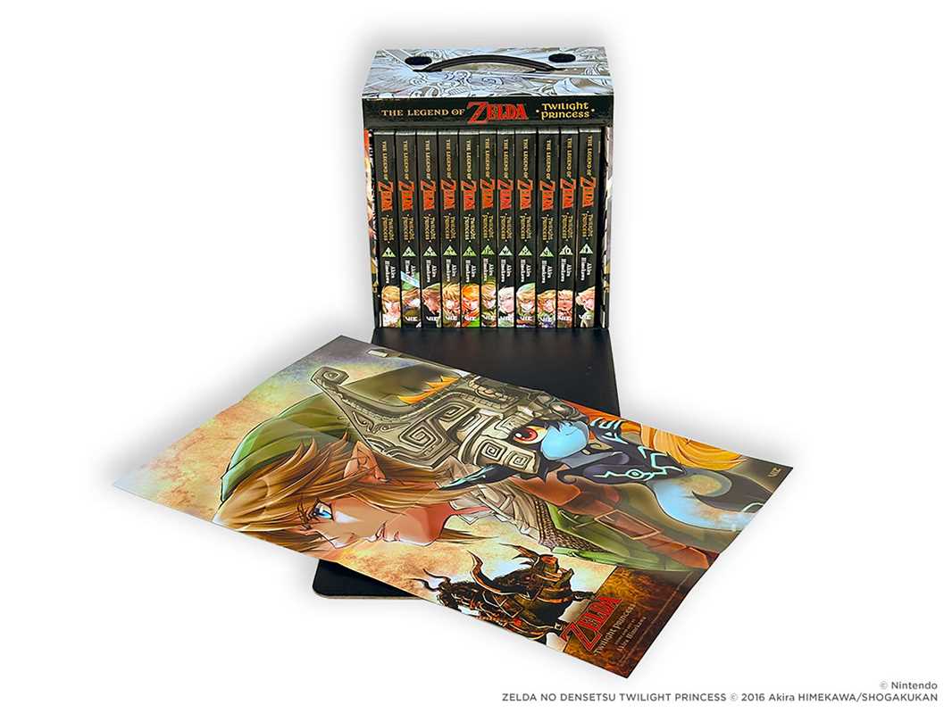 Legend of Zelda: Twilight Princess Complete Box Set by Akira Himekawa - Humphrey's Book Den